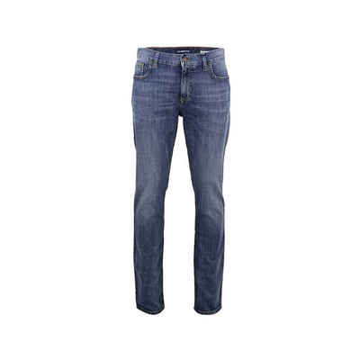 Alberto Straight-Jeans blau regular (1-tlg)