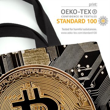 VOID Henkeltasche (1-tlg), Bitcoin Krypto Digital Bitcoin Krypto Digital Coin Münze Währung Wert
