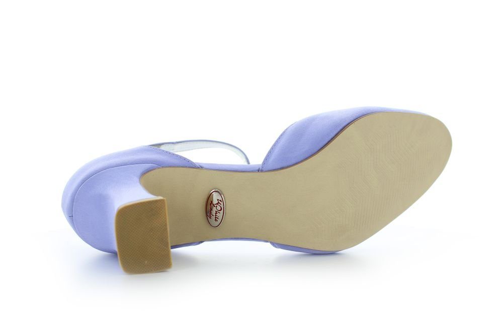 White Lady 255 klassische Satin-Pumps Slingpumps