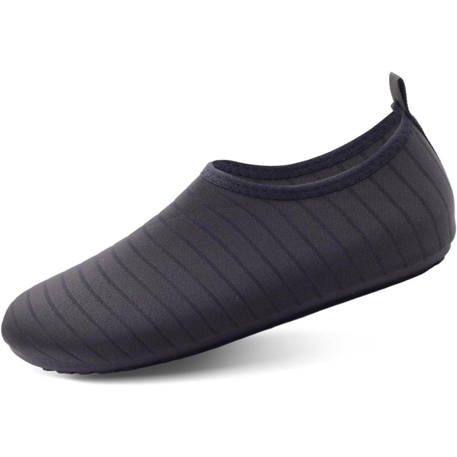Wasserschuhe Badeschuhe Aquaschuhe Strandschuhe 44 45 EU 18 Schwarz1 Wasserschuh