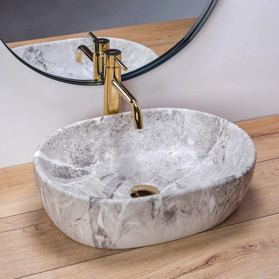 GTM Design Aufsatzwaschbecken AMELIA Modern Waschbecken günstig online kaufen