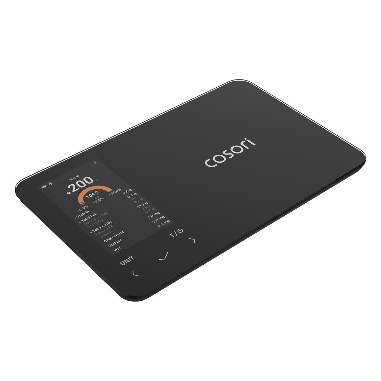 Cosori Küchenwaage CNS-R001S-X, modernes Glasdesign, genaue Messung, mit App – Bild 2 von 5
