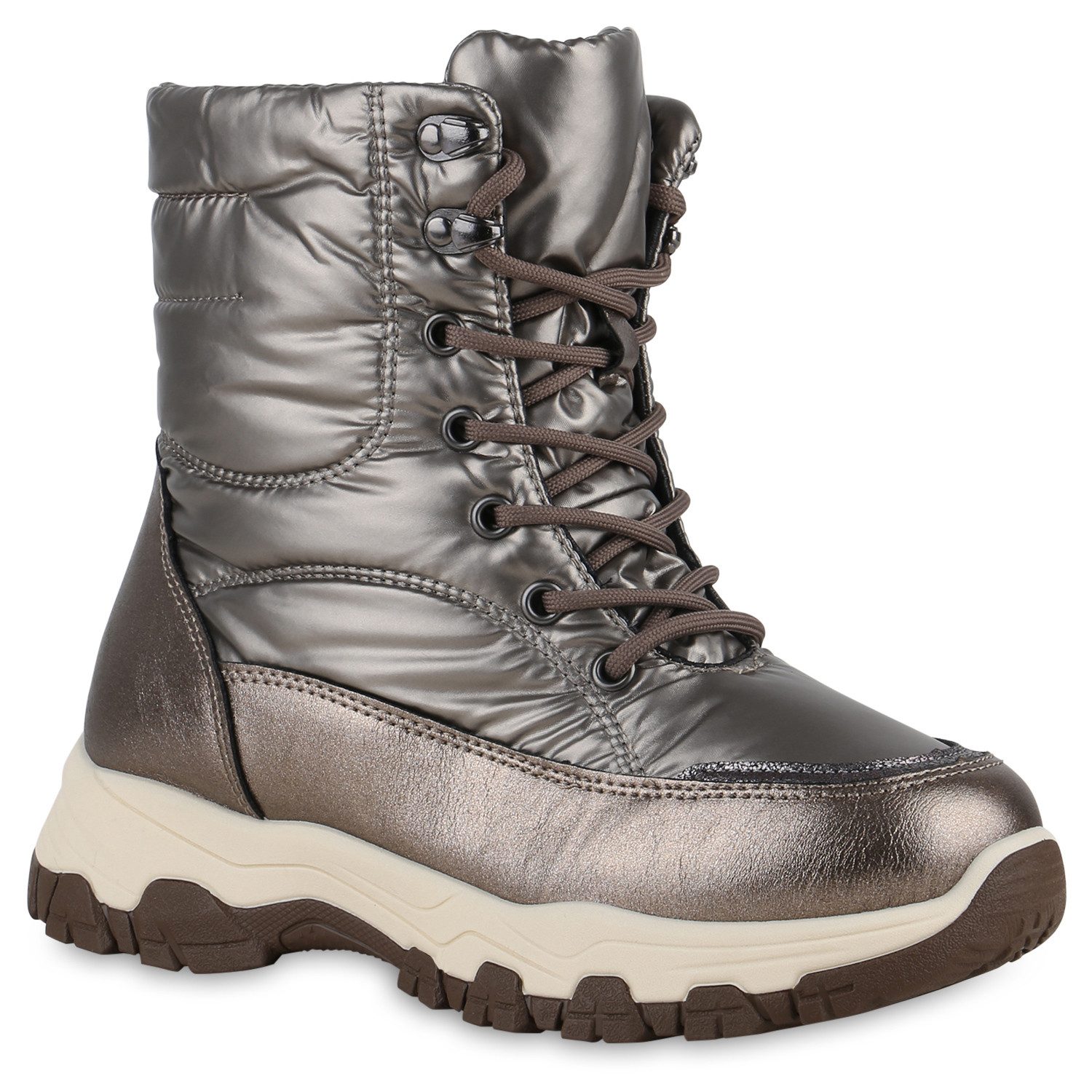 VAN HILL 840894 Outdoorschuh Damen Warm Gefütterte Outdoor Stiefeletten Met günstig online kaufen