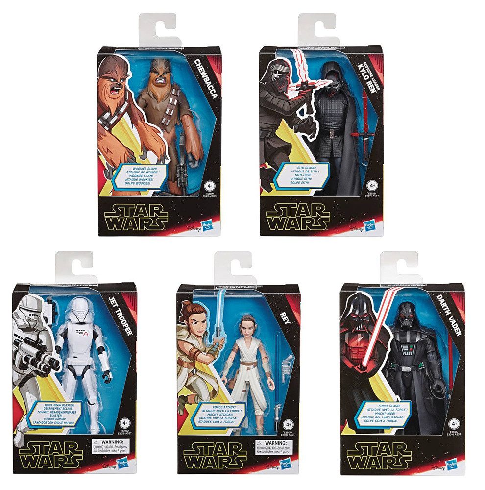 Hasbro Actionfigur STAR WARS GALAXY OF ADVENTURES EPISODE 9 5 INCH SCALE ACTIONFIGUREN SE