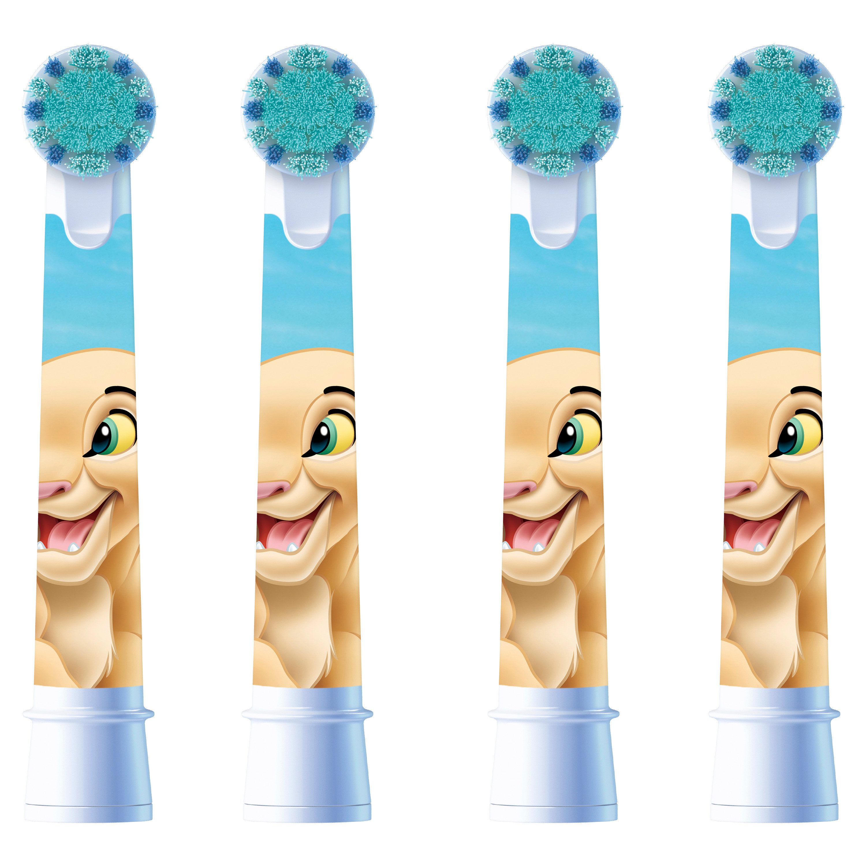 Oral-B Aufsteckbürsten Pro Kids 3+ König der Löwen, Extra weiche Borsten, ab 3 Jahren