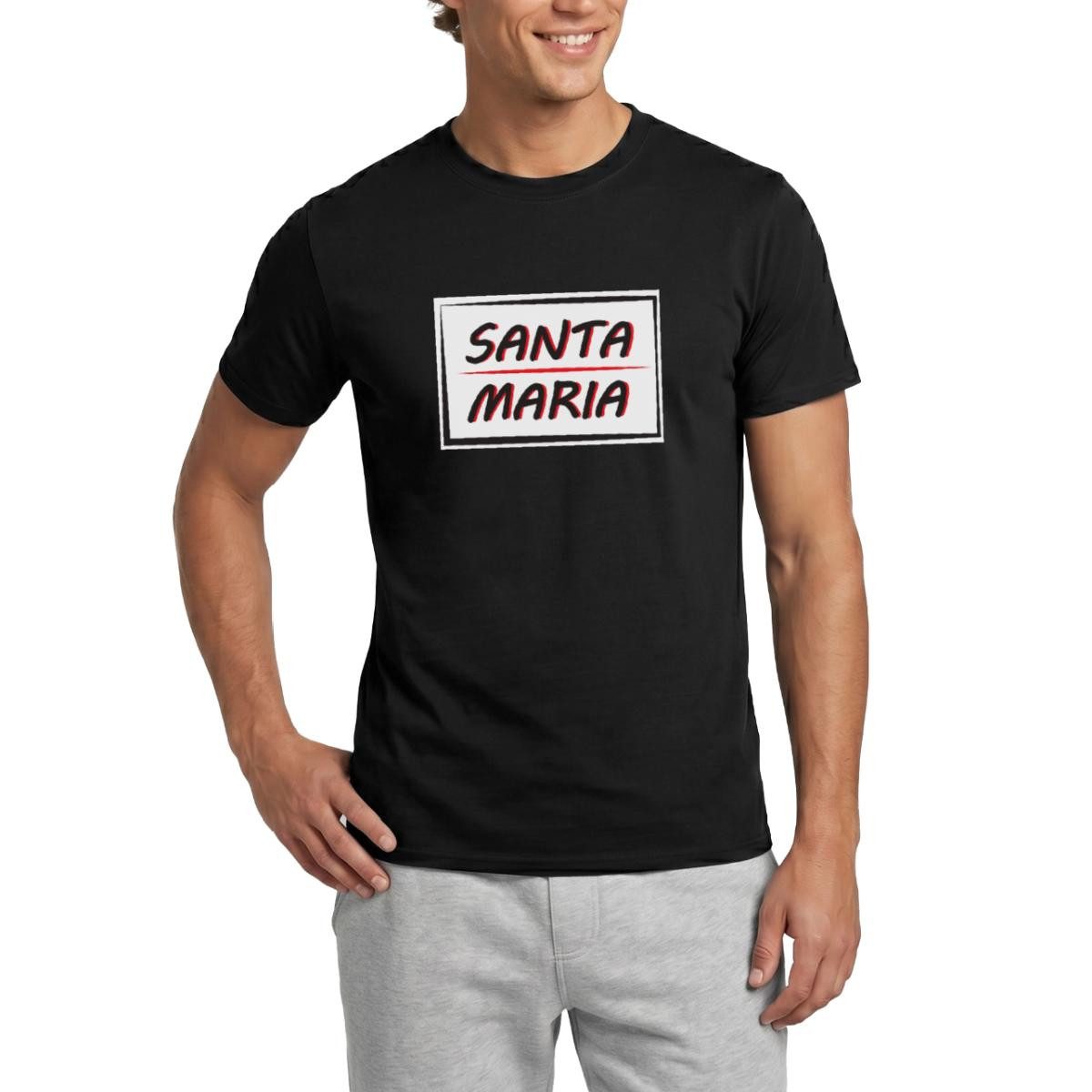 Spreadshirt T-Shirt Schlager Fanartikel, Santa Maria Männer T-Shirt (1-tlg)