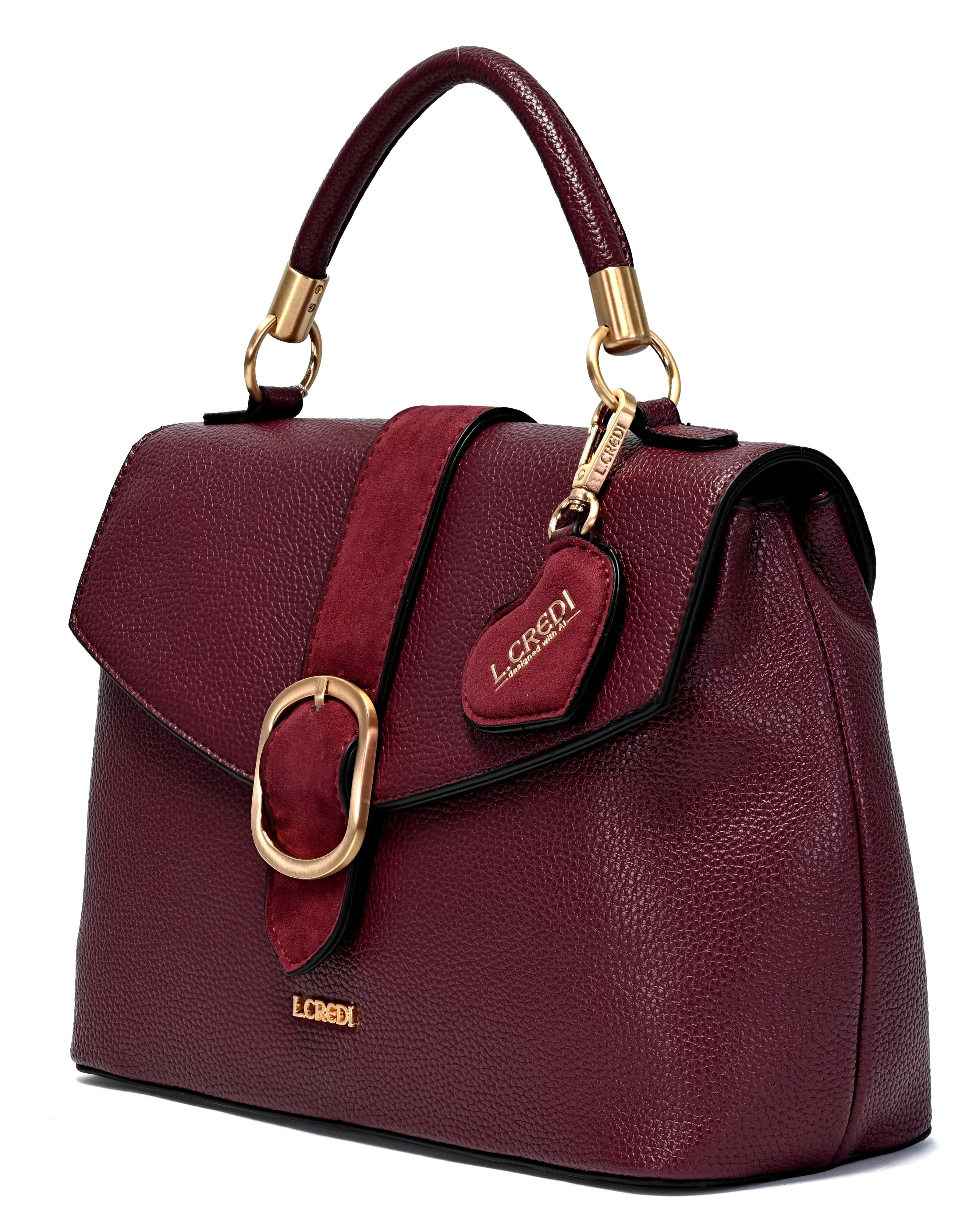 L. CREDI Henkeltasche SOLENN.ai Satchel, vegan