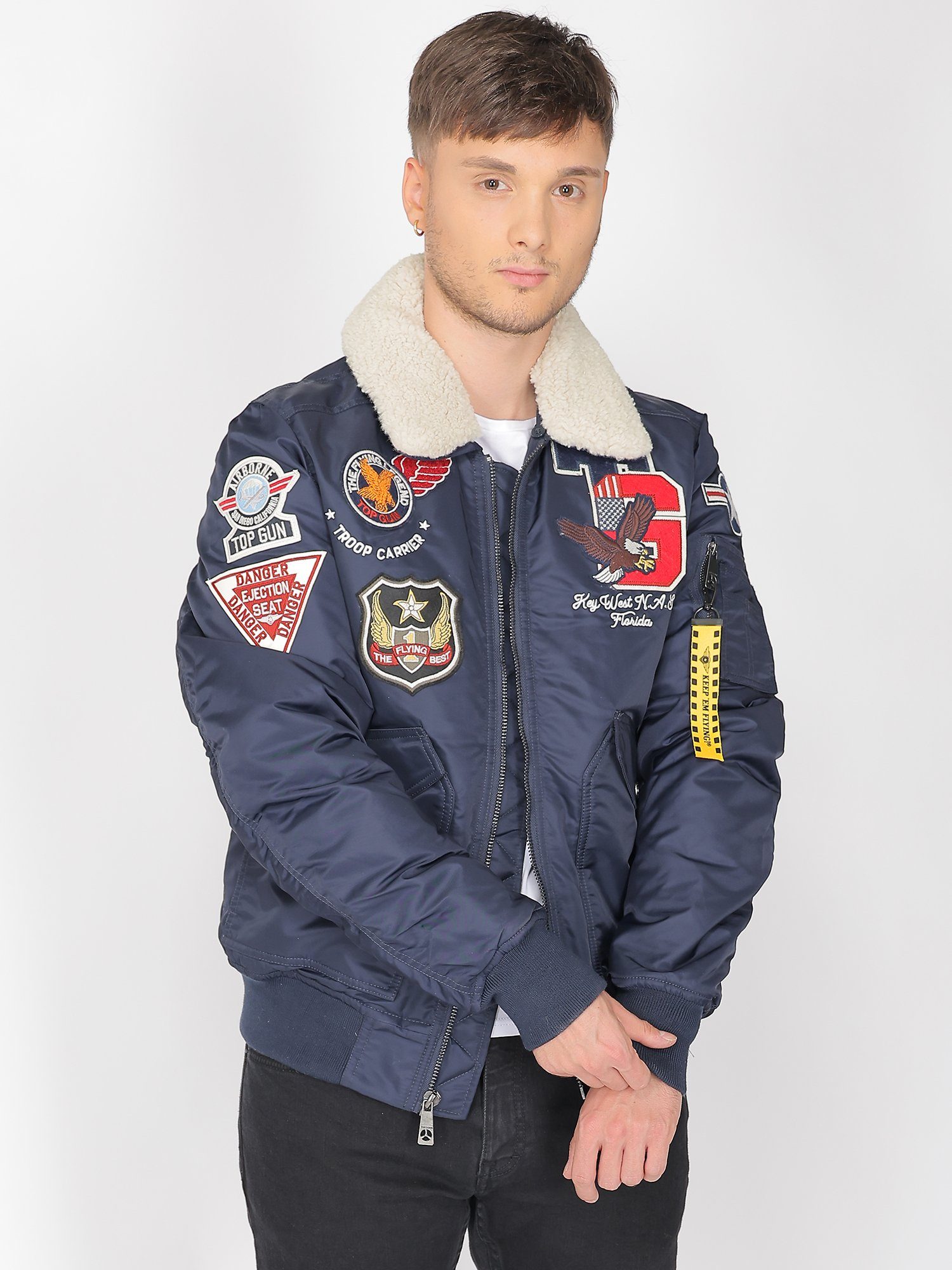 TOP GUN Bomberjacke TG23002 navy