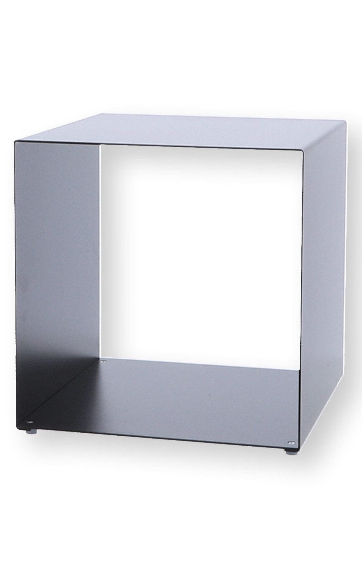jankurtz Beistelltisch Cubus Metall 35 cm, Schwarz