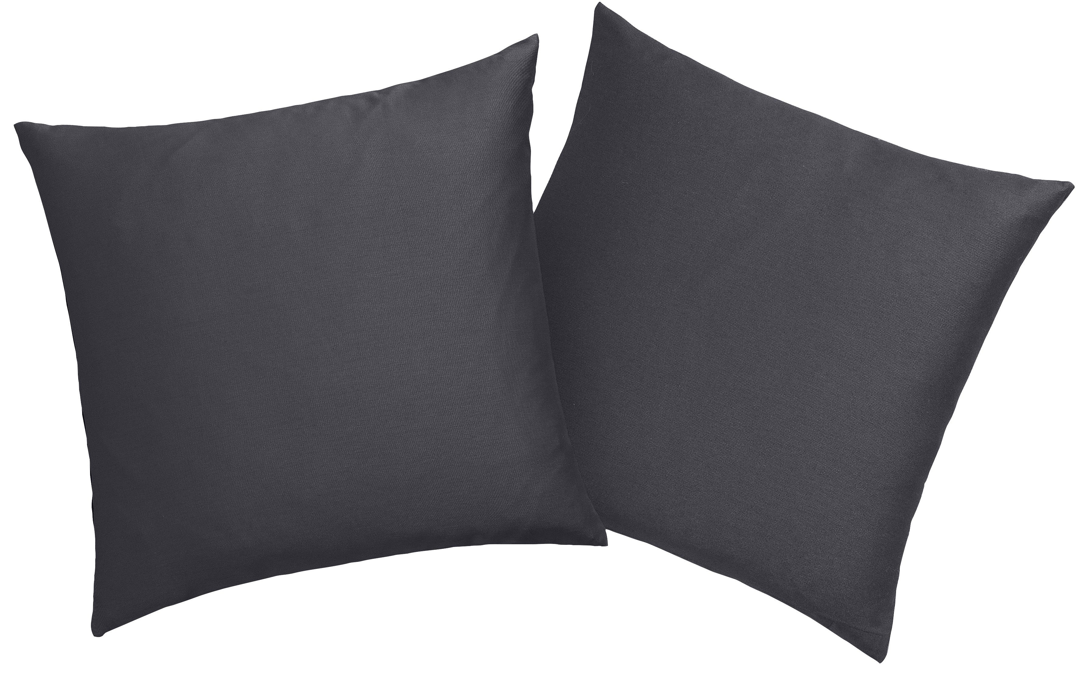 OTTO home Kissenbezug Mila, (2 Stück), Satin Qualität, in Uni Design