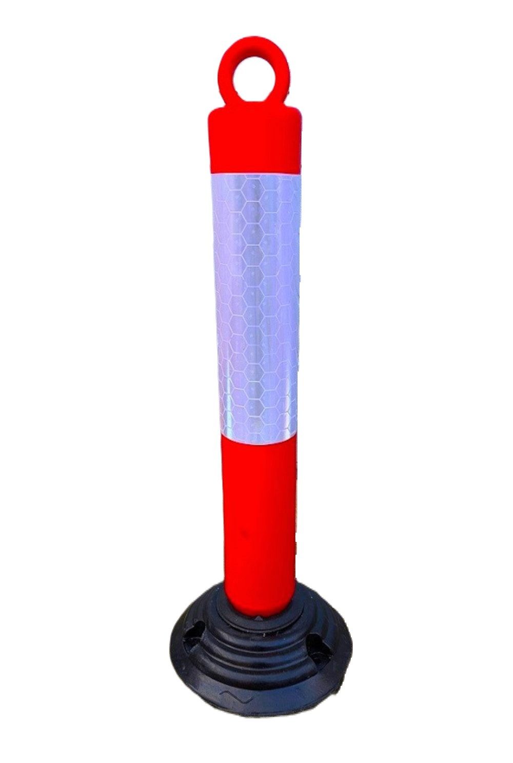 BruKa Absperrpfosten FLEXXY Pfosten Poller Warnpfosten Flexibel mit Kette Kunststoff (1-tlg)