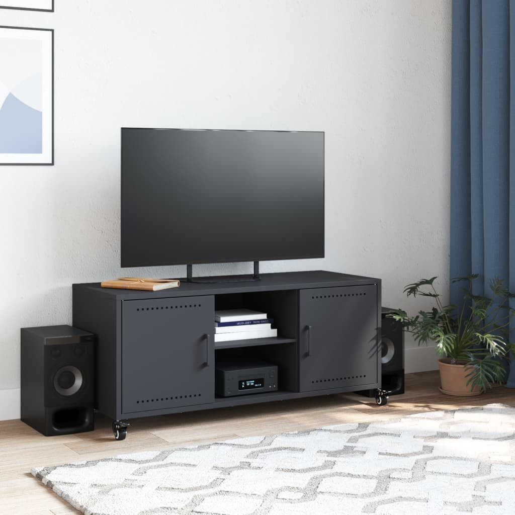 vidaXL TV-Schrank TV-Schrank Anthrazit 100,5x39x43,5 cm günstig online kaufen