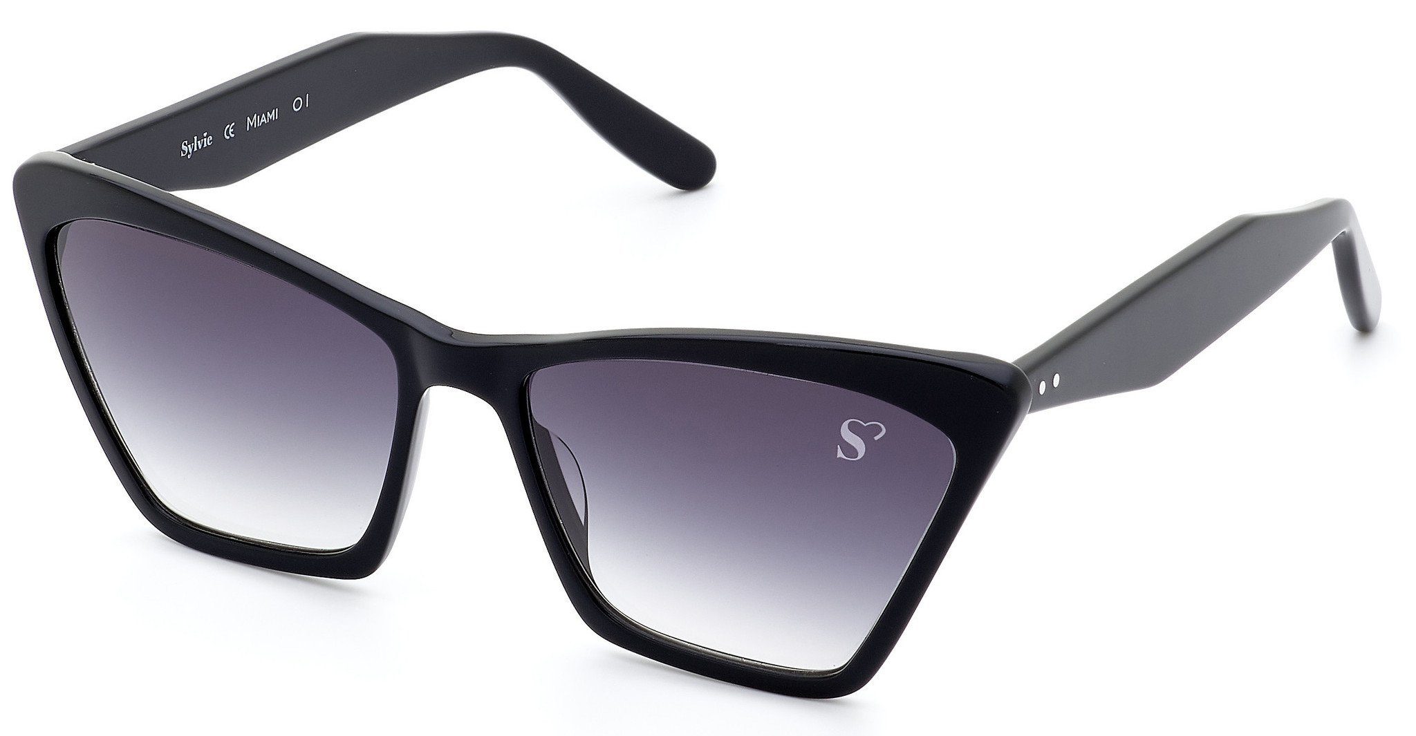 Miami Sonnenbrille schwarz Sylvie Optics