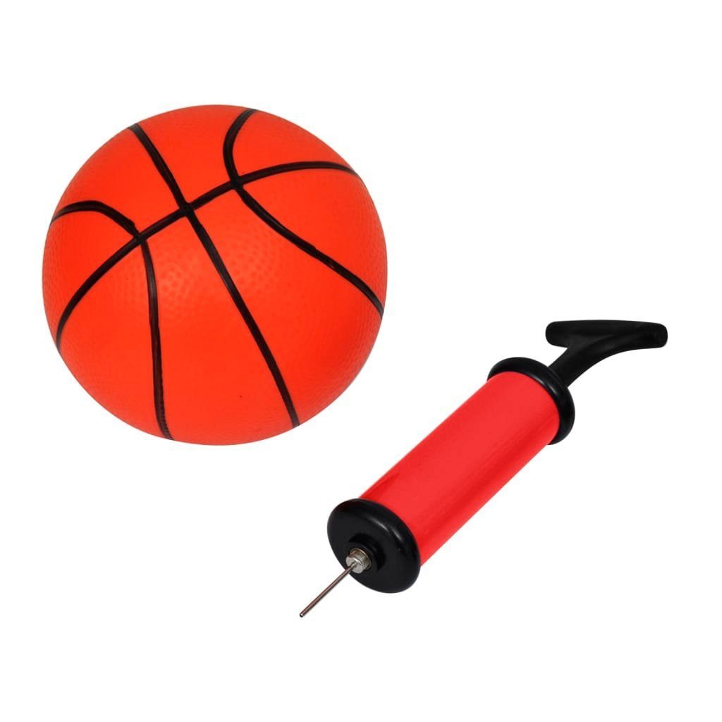 Basketballkorb Mini Basketballständer Ball vidaXL Pumpe- Innenbereich Set und mit