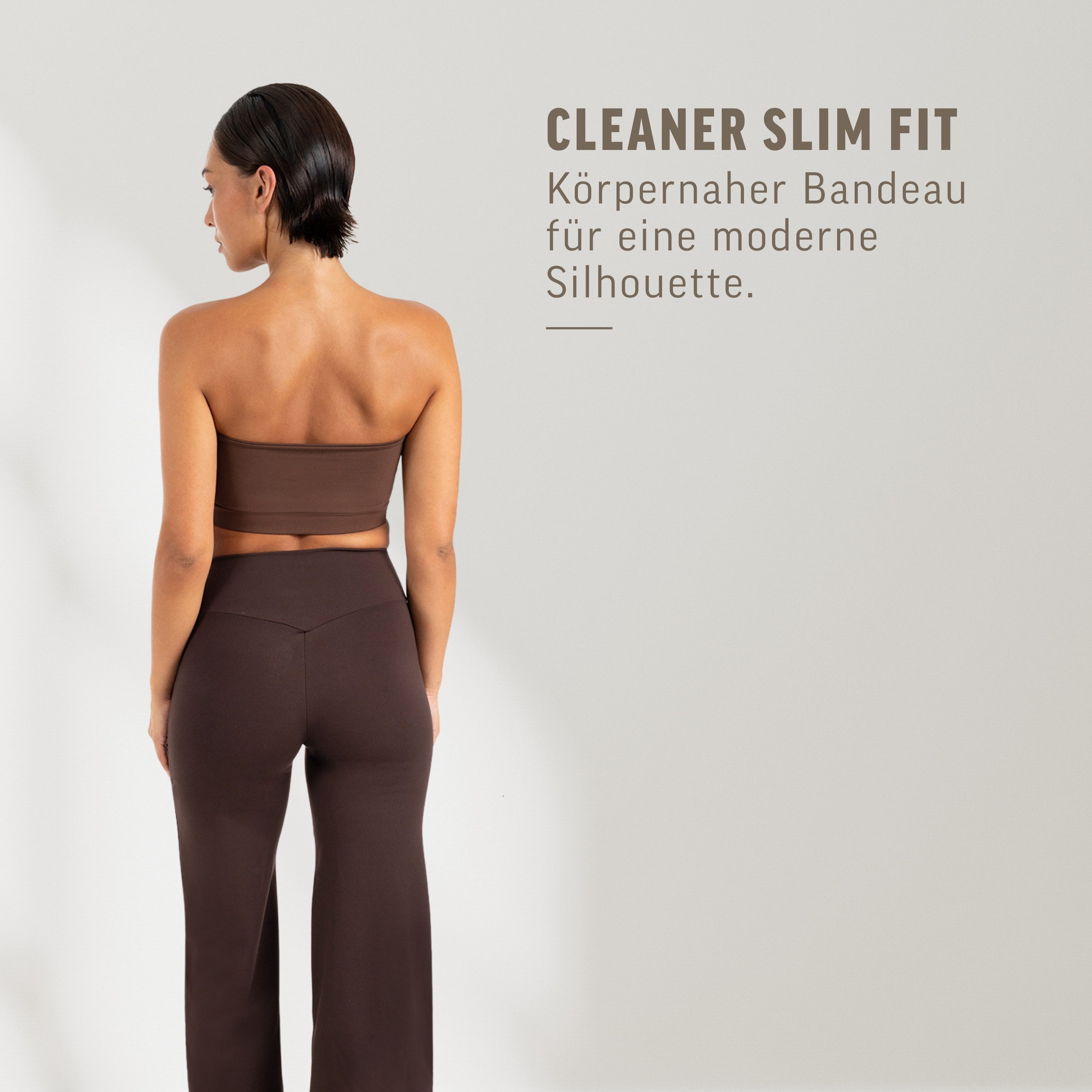 Smilodox Sport-BH Neola Gym BH Damen, Bustier, Slim Fit, Fitness BH, Yogatop Bandeau Style, Stretch Komfort, elastisch, Gym, schulterfrei