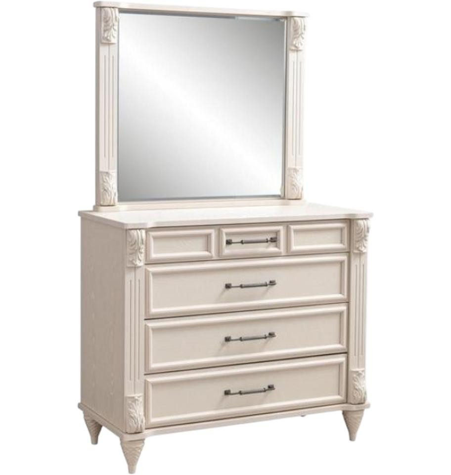 JVmoebel Kommode Stilvolle Holzkommode in Beige für das Jugendzimmer (1 St), Made in Europe