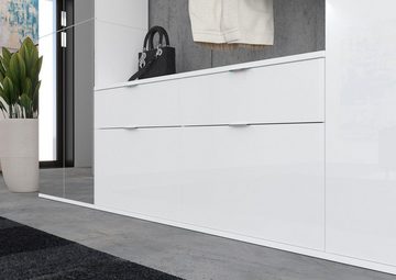ebuy24 Kleiderschrank ProjektX Garderobenaufstellung 2 Türen, 2 Schublad