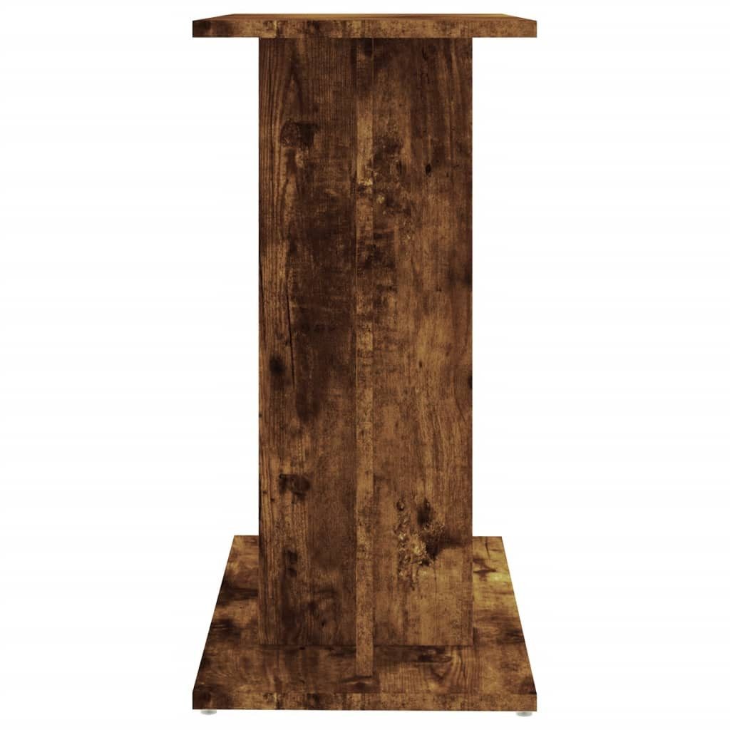 vidaXL Aquariumunterschrank Aquariumständer Geräucherte Eiche 60 x 30 x 60 cm Holzwerkstoff – Bild 4 von 5