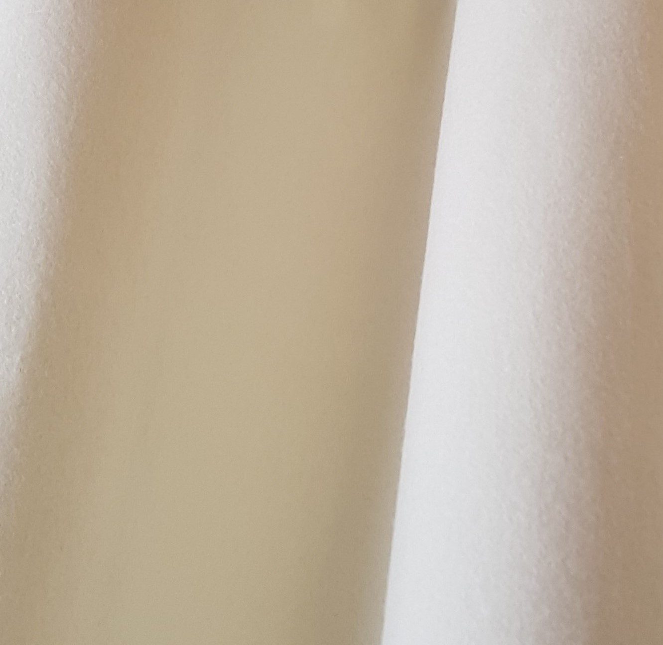 novumfix Vorhang Filzvorhang Softfilz Kälteschutz beige Kräuselband, Akustikvorhang, energiesparend