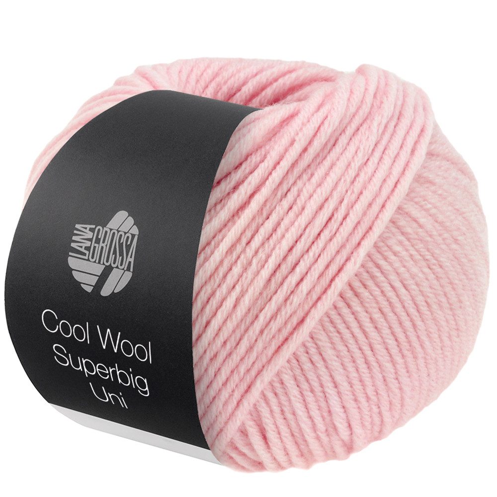 LANA GROSSA COOL WOOL SUPERBIG Uni Häkelwolle, 80 m (Voluminöse und extrafeine Merinowolle), 50 g