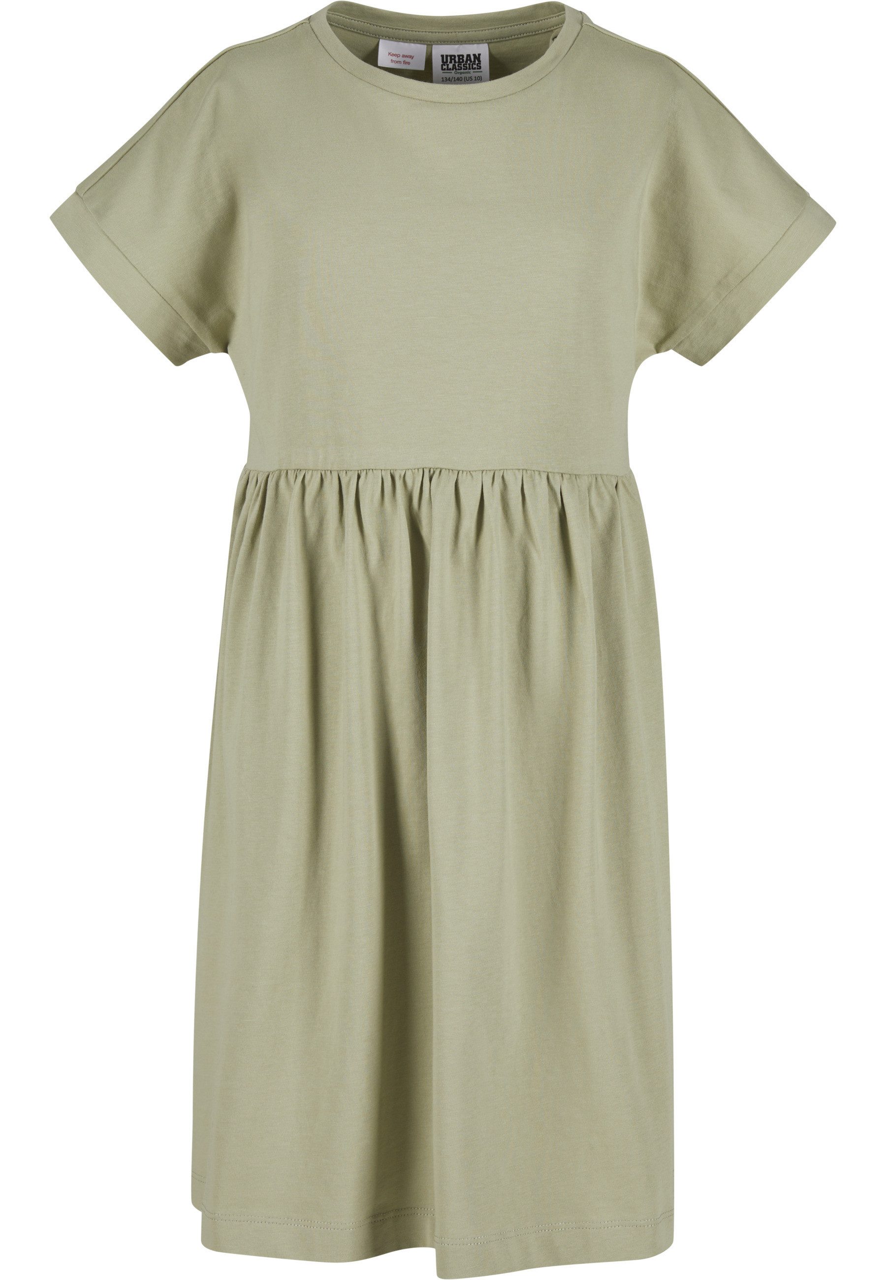 URBAN CLASSICS Shirtkleid Urban Classics Girls Organic Empire Valance Tee Dress (1-tlg)