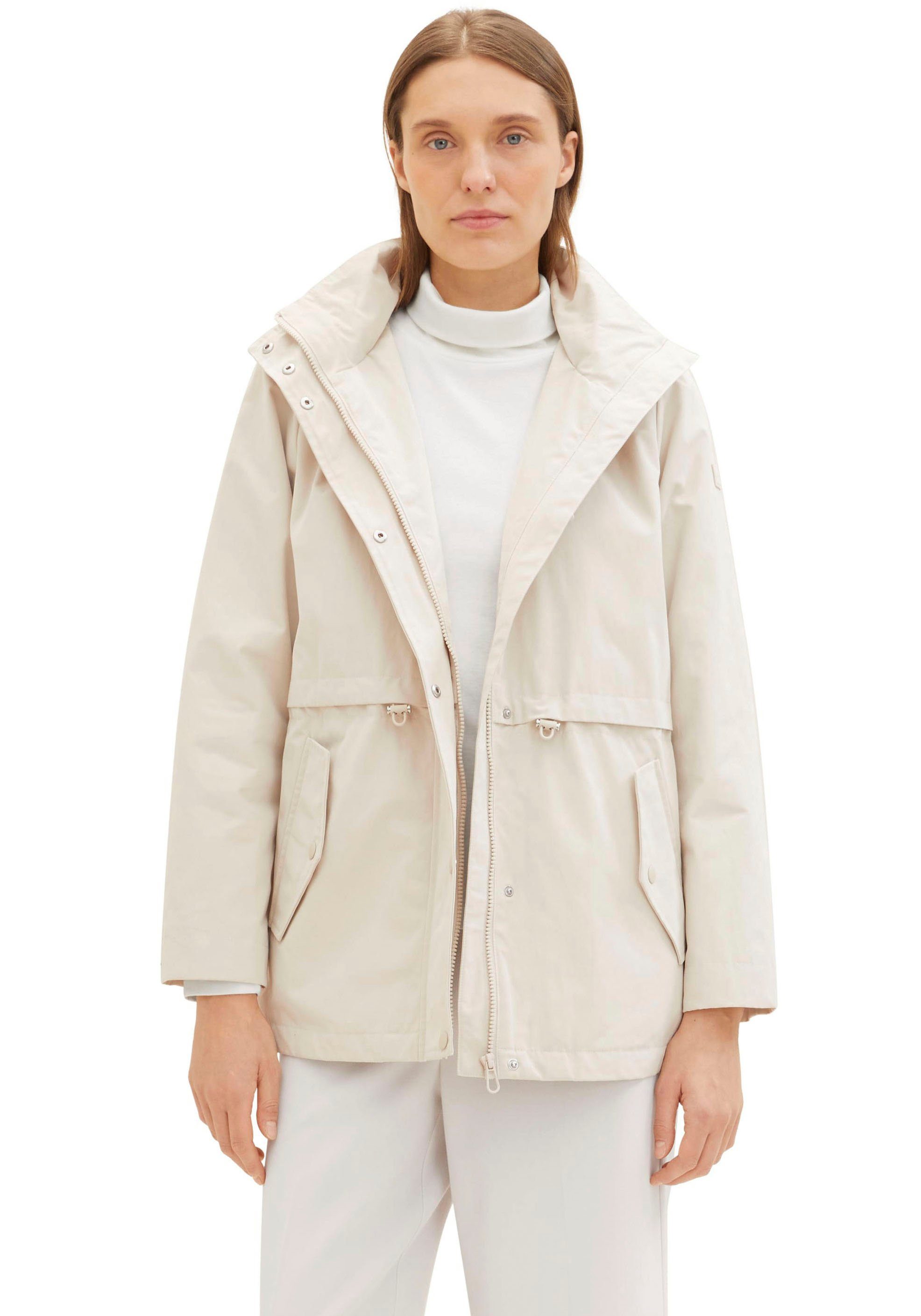 TOM TAILOR Parka mit Kordelzug an günstig online kaufen