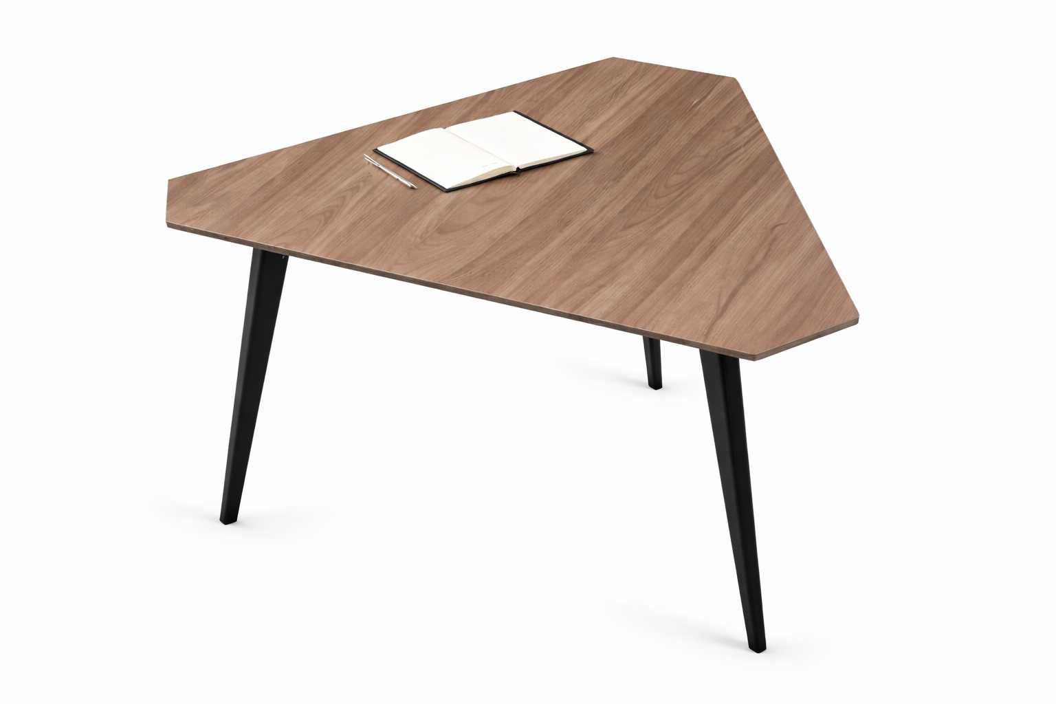 JVmoebel Konferenztisch Eleganter Moderner Holzschreibtisch in Braun mit stabiler Konstruktion