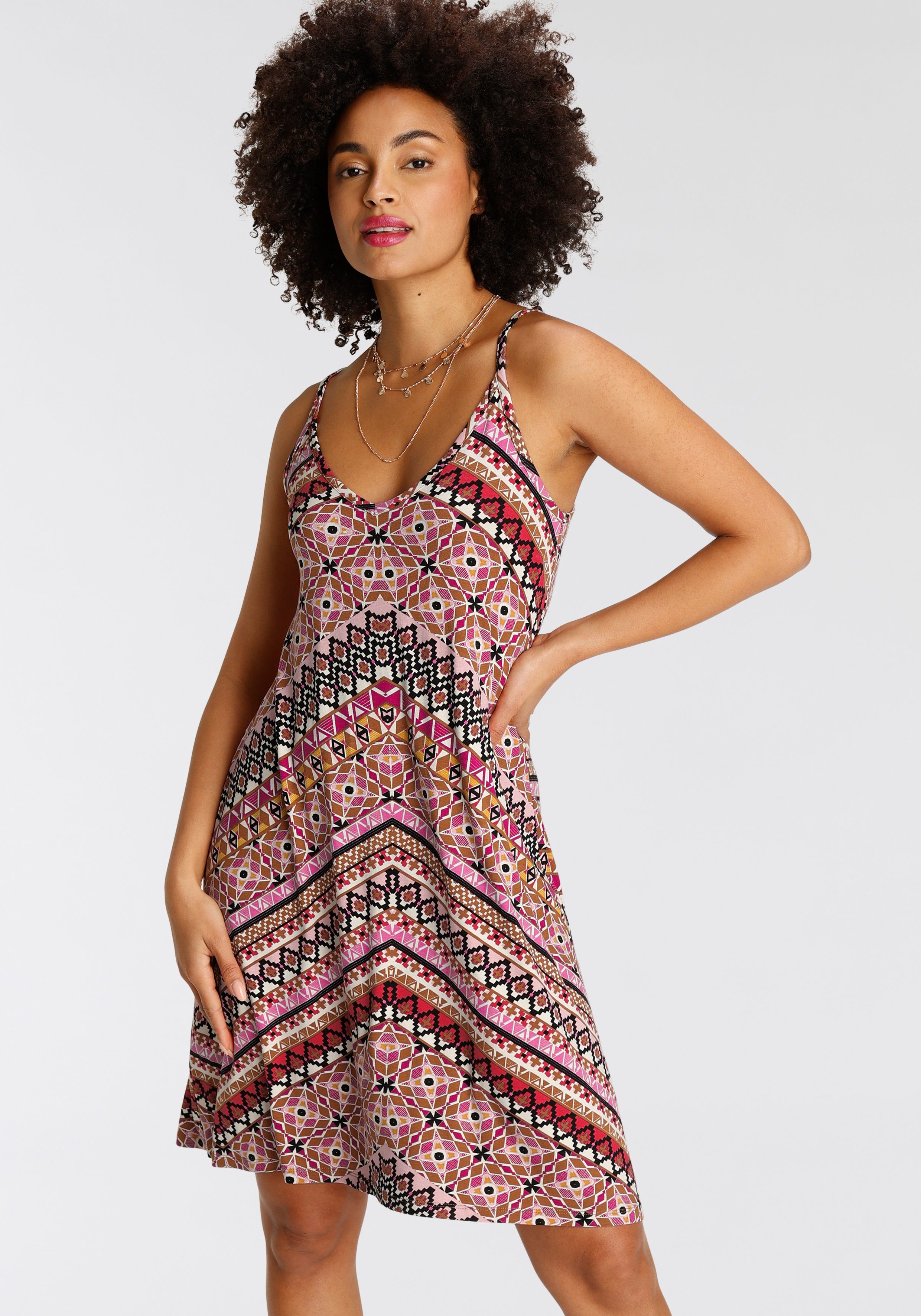 KangaROOS Sommerkleid festliche Anlässe, kniefreie Länge, günstig online kaufen