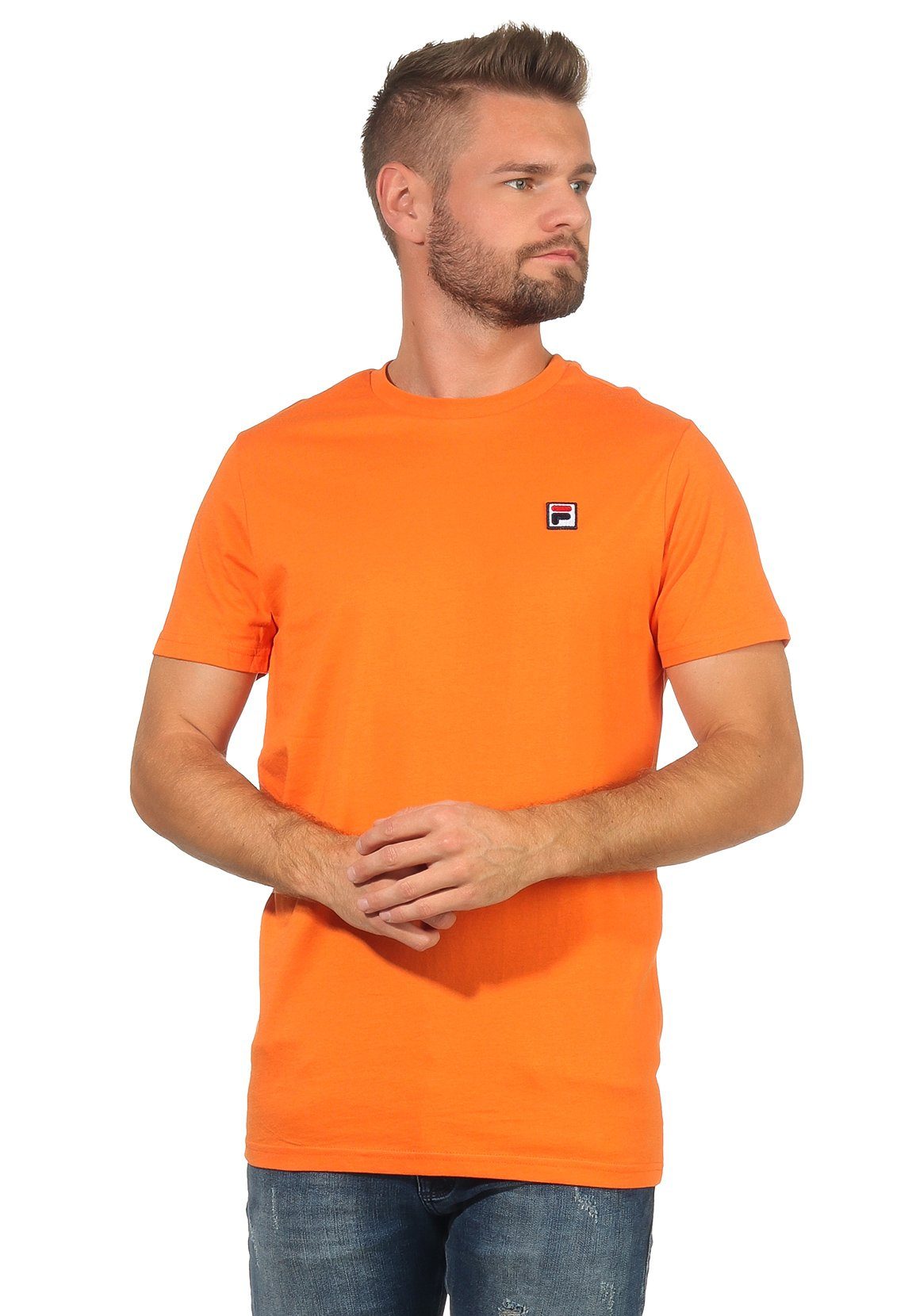 S62 T-Shirt Mandarin Orange Fila T-Shirt Orange SEAMUS Fila SS 682393 MEN TEE Herren