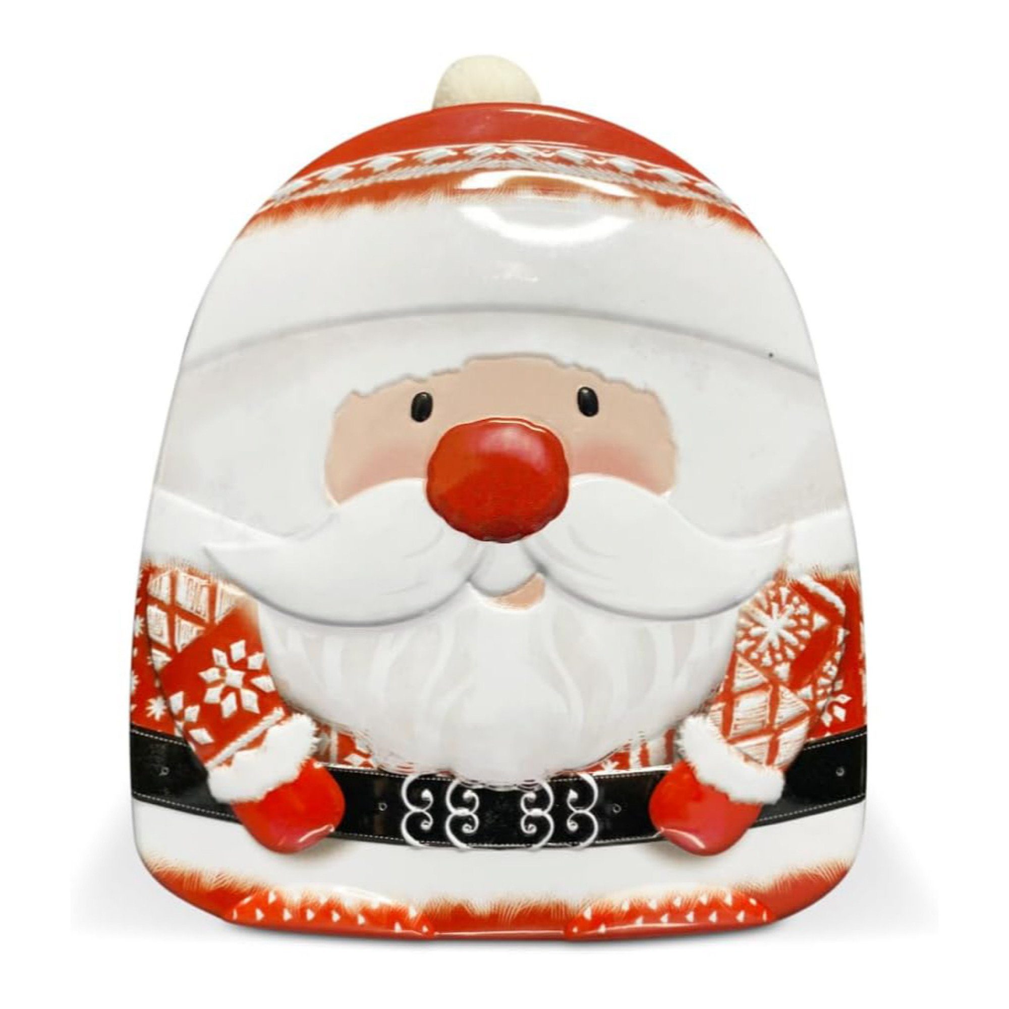 MediMuc Keksdose Santa mit mit Santa Mütze Mütze