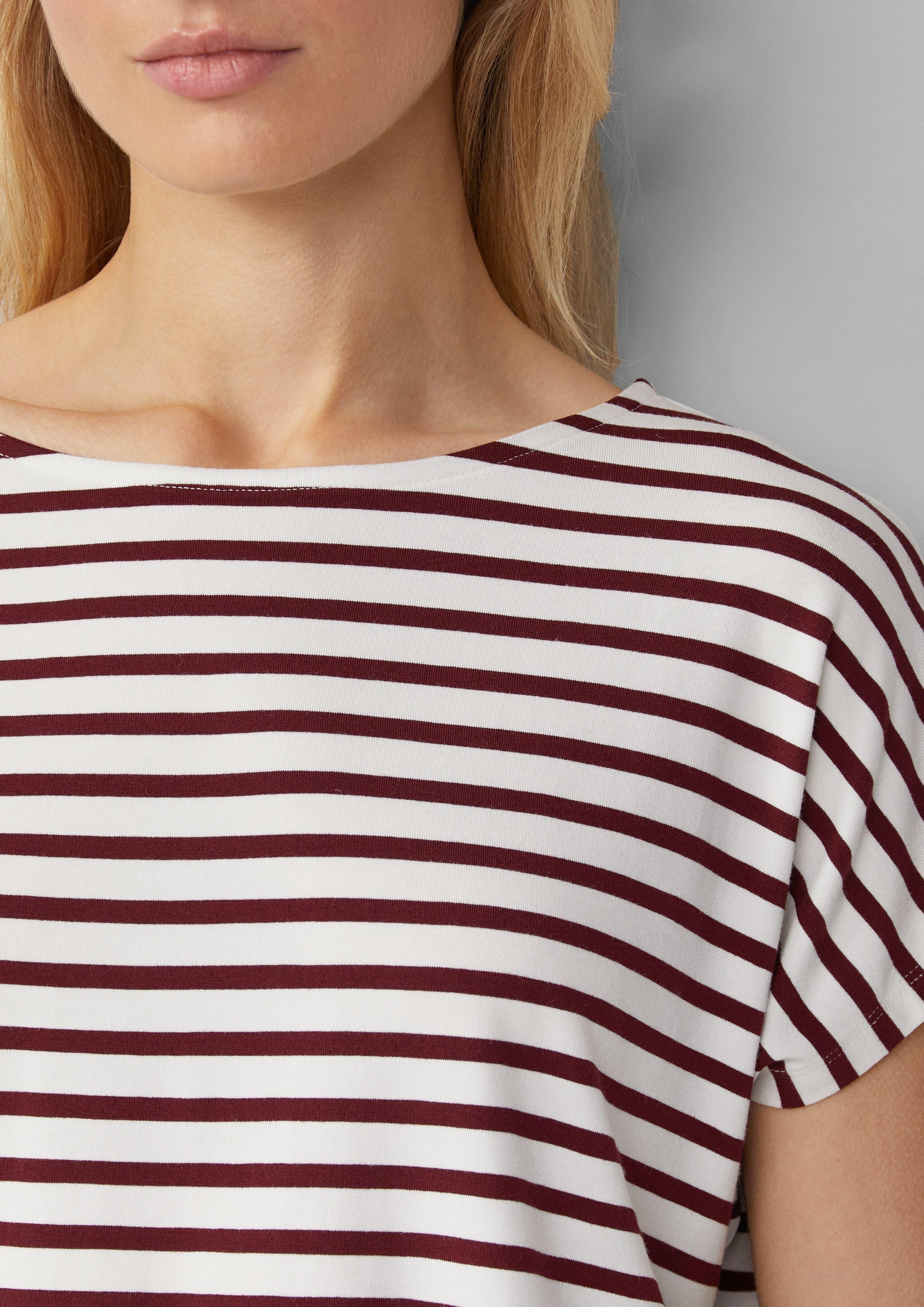s.Oliver Shirttop T-Shirt aus Viskosestretch im günstig online kaufen