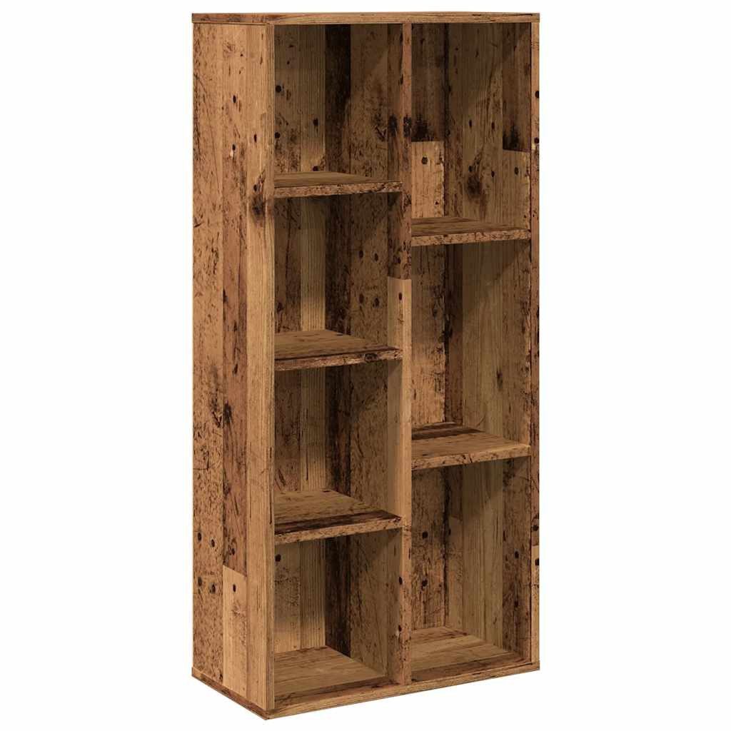 vidaXL Bücherregal Bücherregal Altholz-Optik 50x25x104 cm, günstig online kaufen