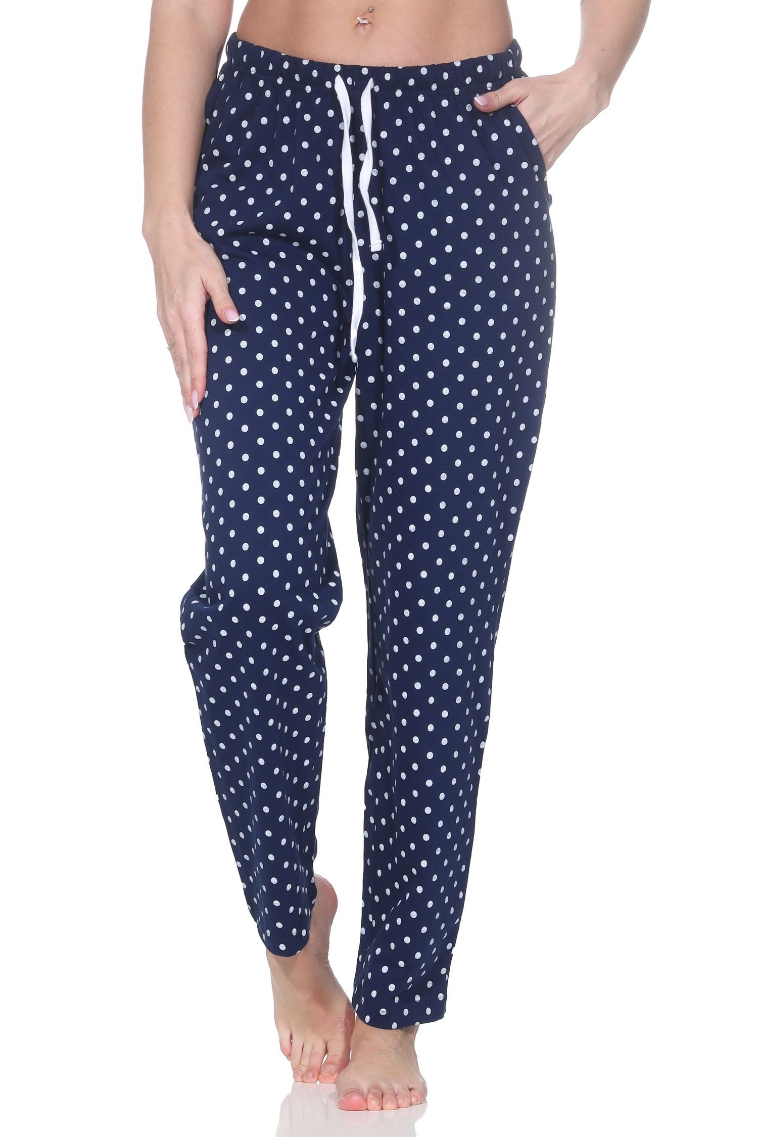 Normann Relaxanzug Damen Pyjama Hose lang Mix & Match - perfekt zu kombinieren – Bild 5 von 5