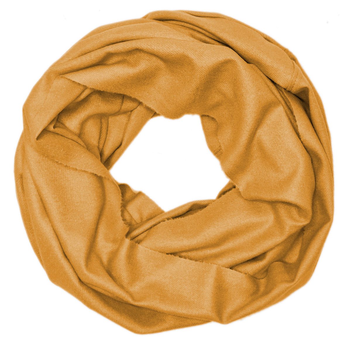 dy_mode Loop Damen Loopschal Unifarben Rundschal & Schlauchschal für Herbst/Winter, in Unifarbe