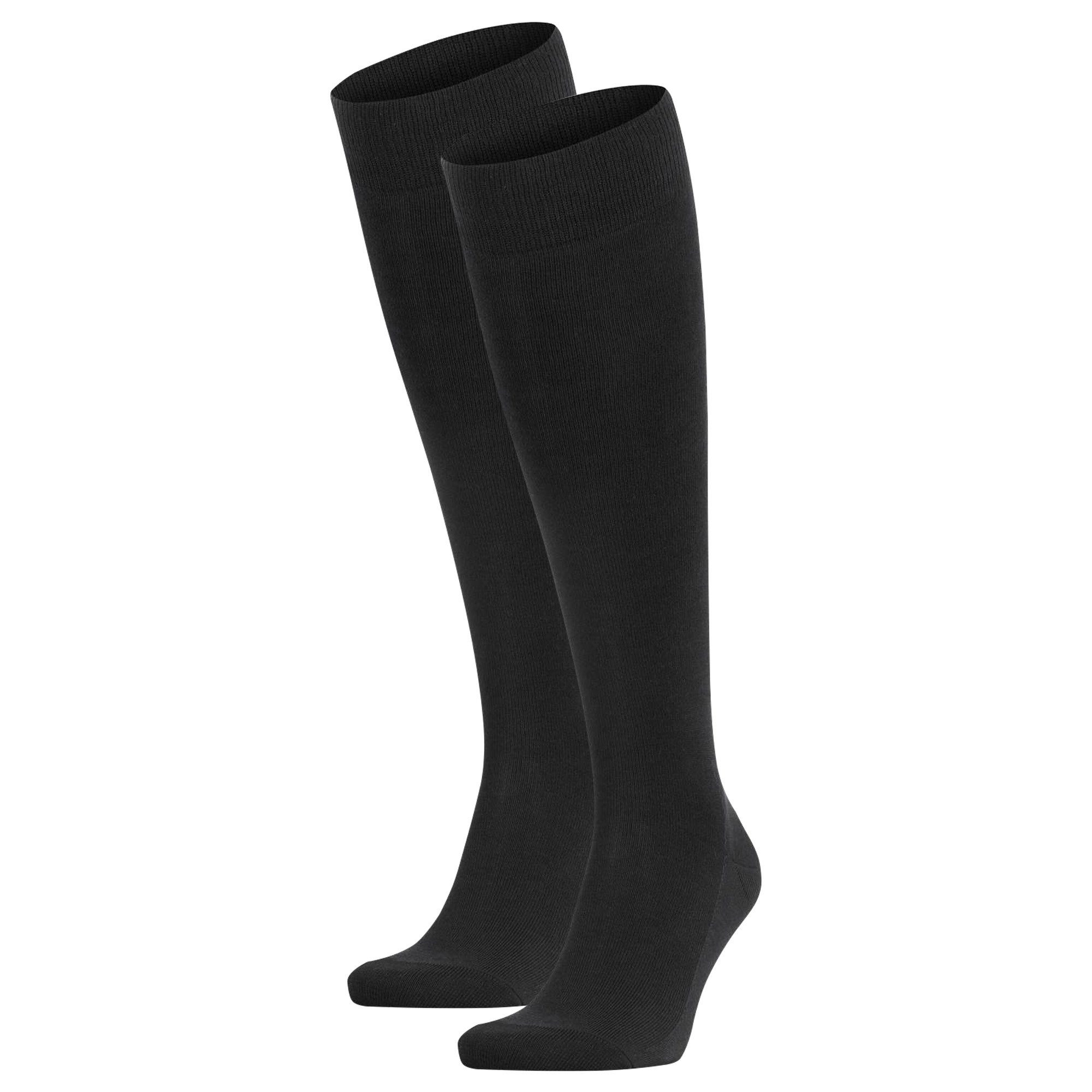Kniestrümpfe Herren Socken 2er Pack Baumwolle FALKE Family KH