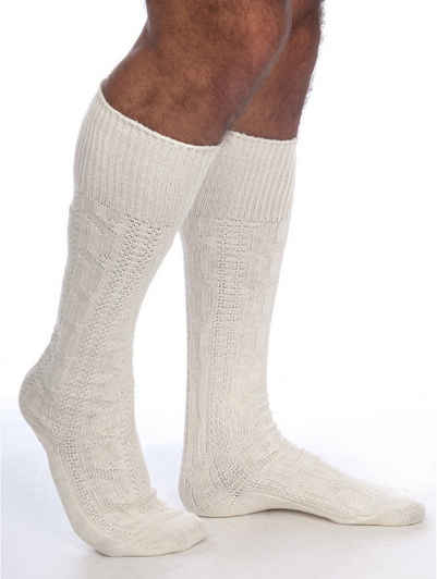 Almbock Trachtensocken Trachten Socken lang (1-Paar) natur