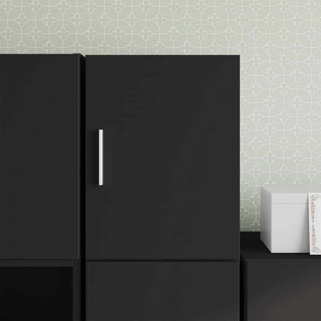 vidaXL Hängeschrank Wandschrank Schwarz 30x42,5x40 cm günstig online kaufen