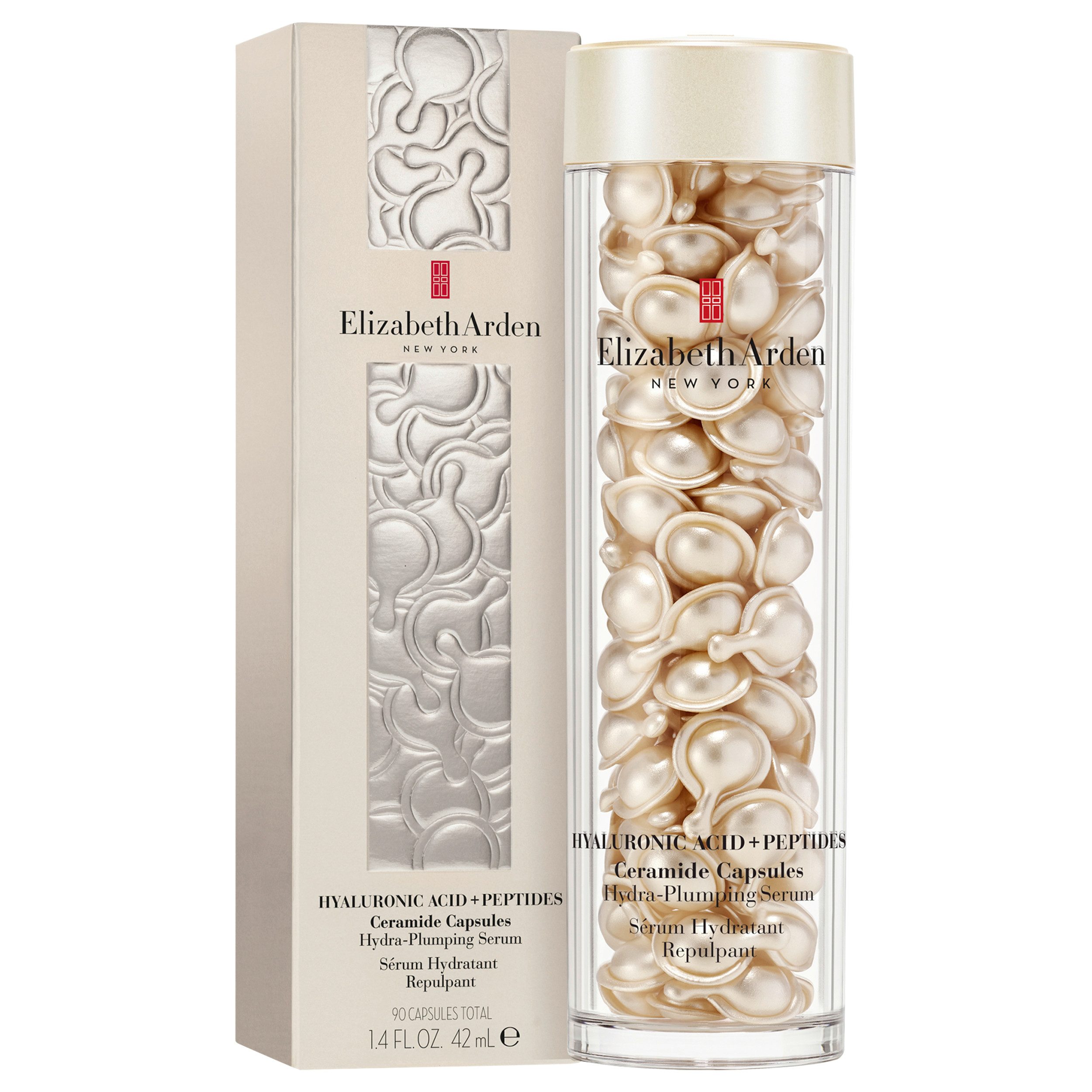 Elizabeth Arden Gesichtspflege HYALURONIC ACID CERAMIDE CAPSULES PEPTIDES, 1-tlg., mit Hyaluronsäure, Ceramiden und Peptiden, im Kapsel-Format