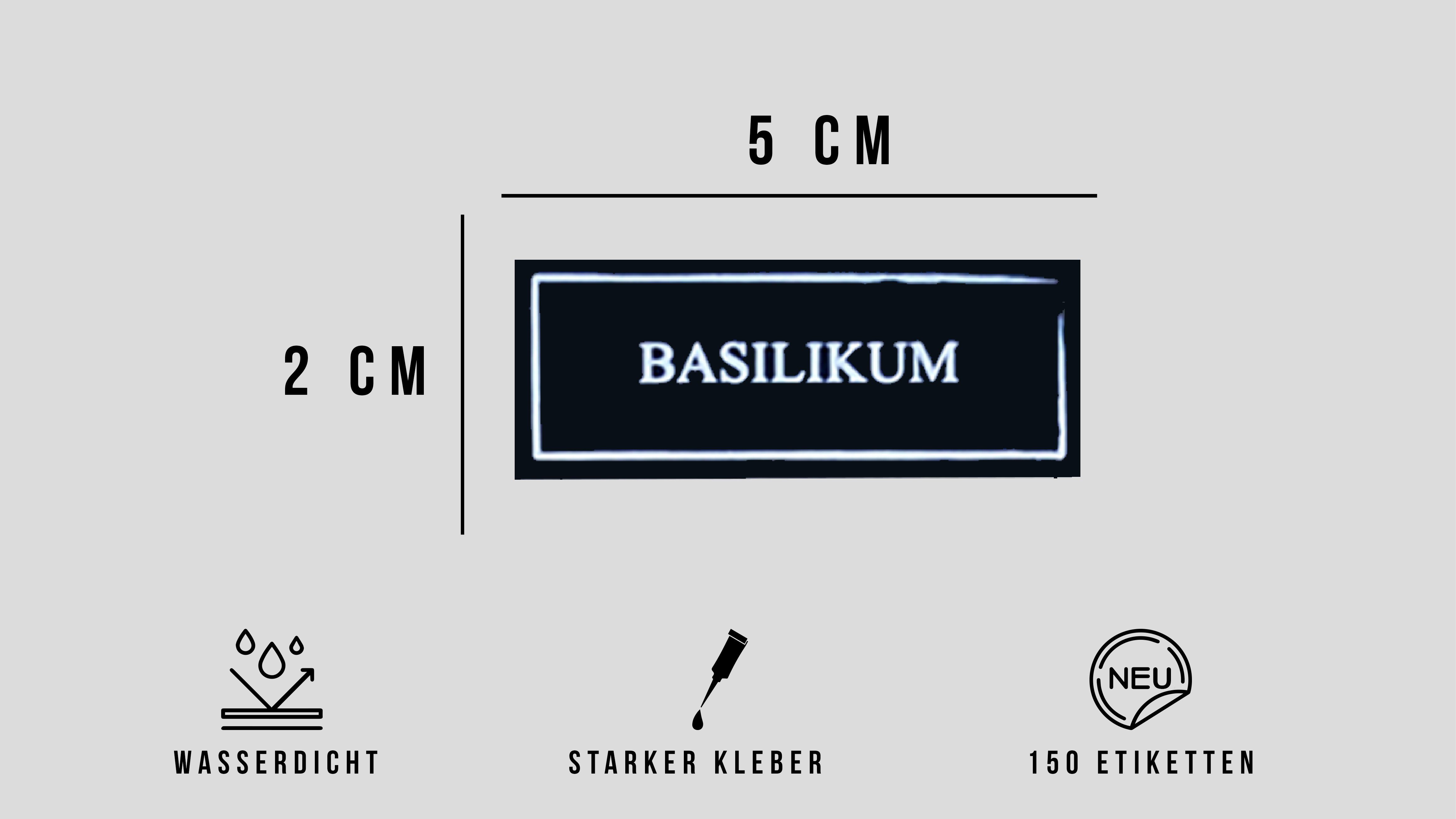 Montegoni Etiketten 144 Stk. Rund oder 195 Rechteckige Gewürzetiketten selbstklebend, Wasserfest Gewürzaufkleber Vorratsetiketten - Gewürzgläser Etiketten