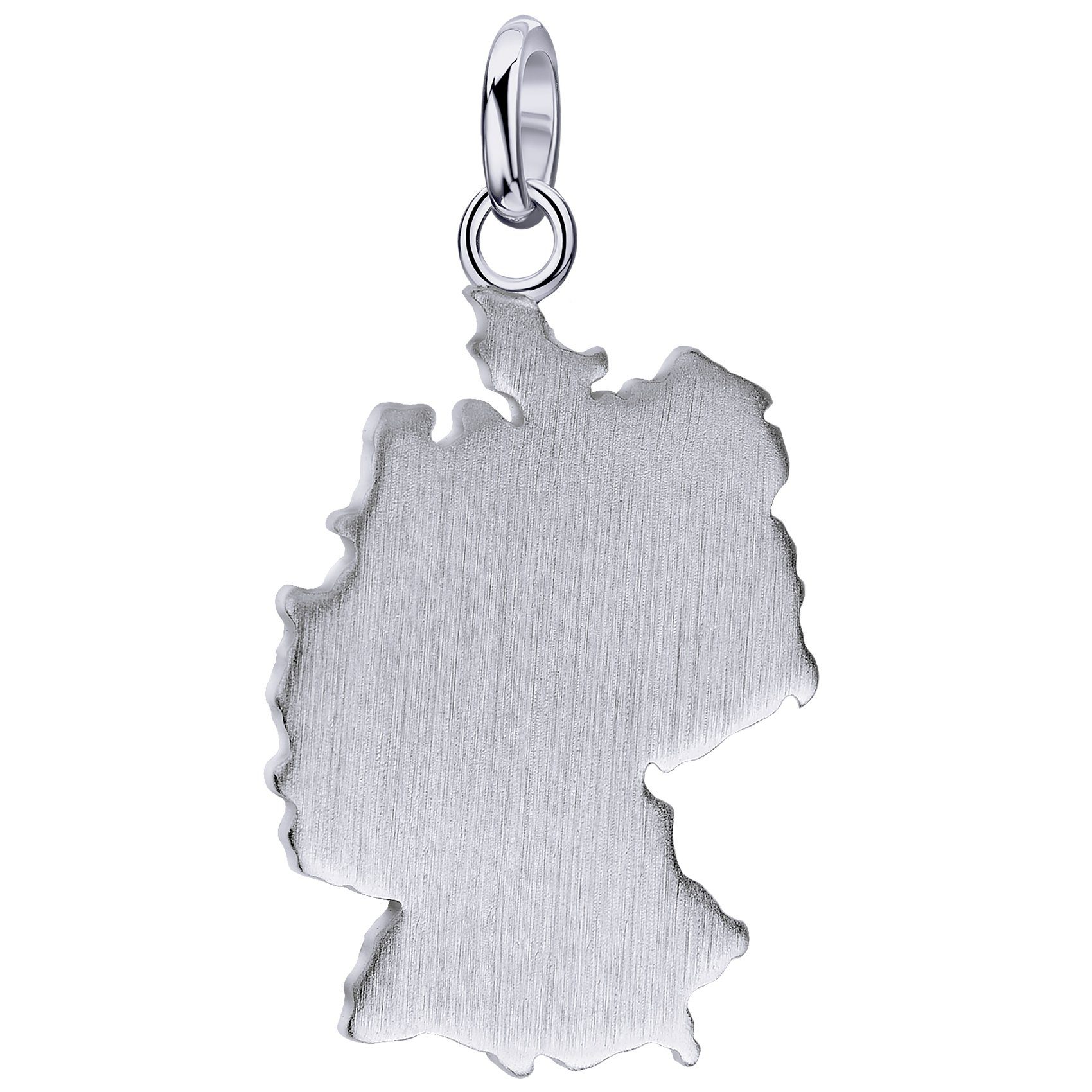 JEVELION Kettenanhänger Deutschland Anhänger 925 Silber (Silberanhänger - Made in Germany, für Damen), Schmuckanhänger- Made in Germany