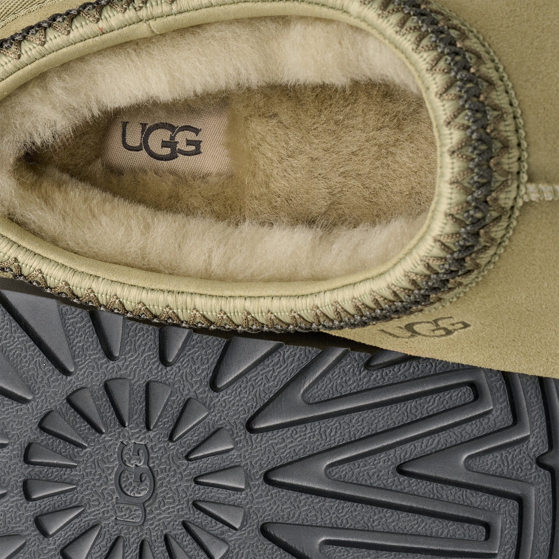 UGG Unisex TASMAN II Hausschuh, Clog, Mule, Pantoffel mit besticktem UGG Logo