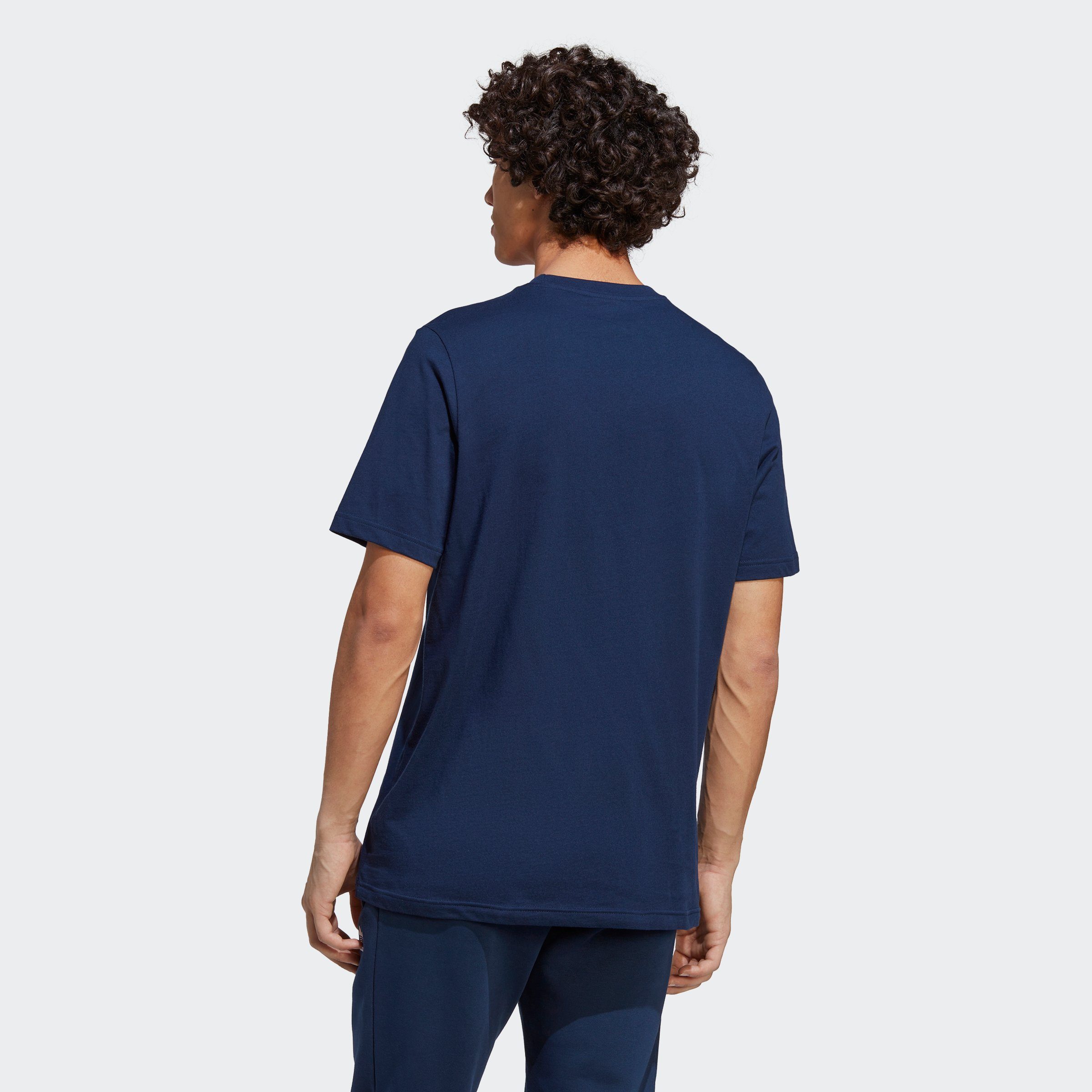Night Indigo ESSENTIALS TREFOIL T-Shirt adidas Originals