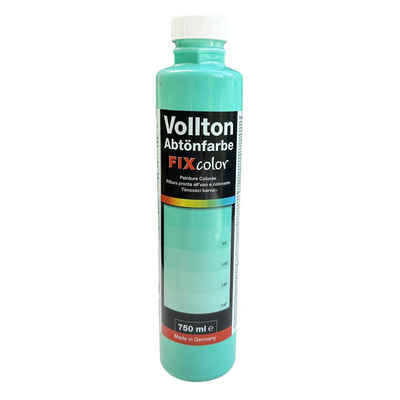 PUFAS Vollton- und Abtönfarbe FIXcolor, Mint, 750 ml