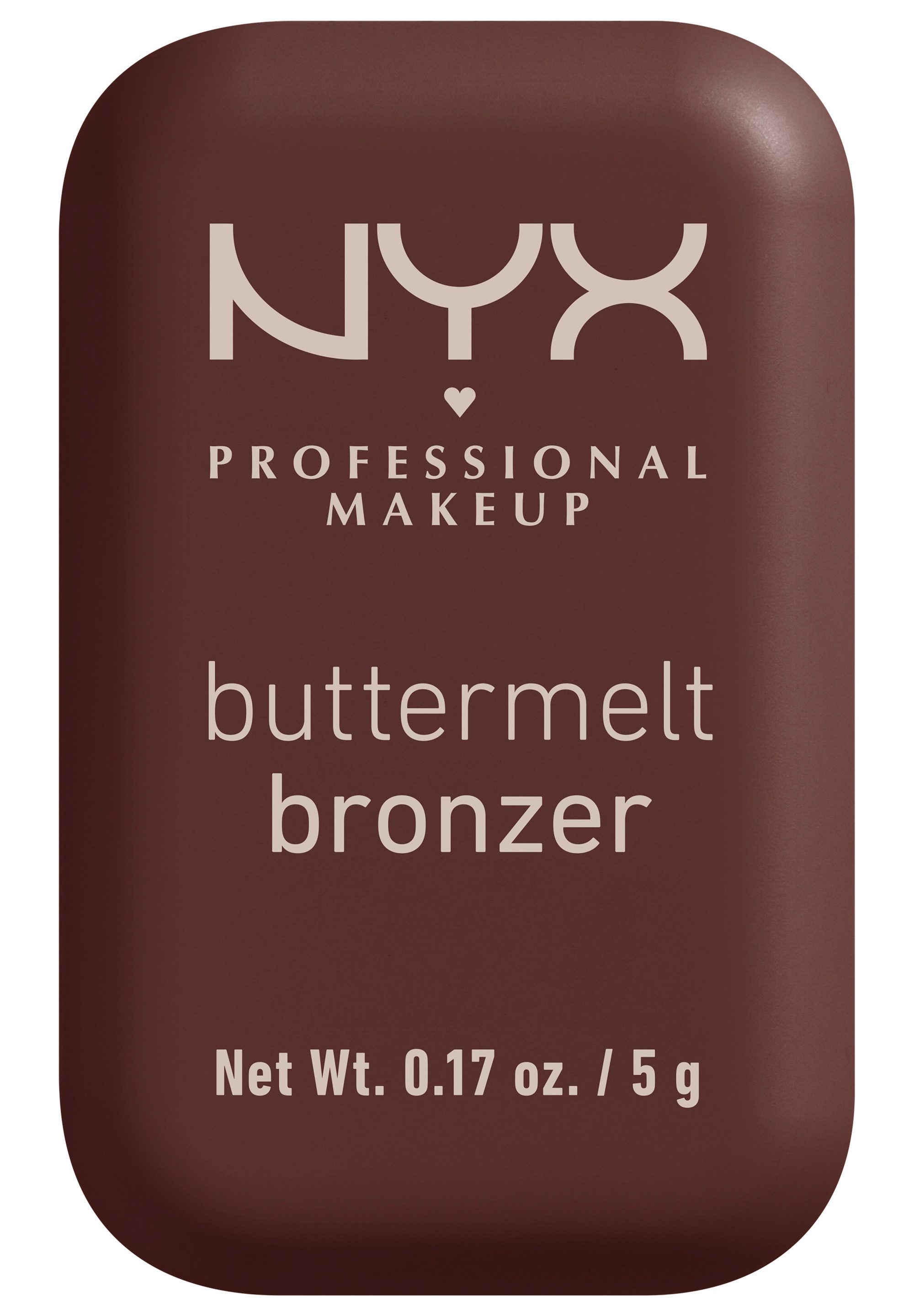NYX PROFESSIONAL MAKEUP Bronzer BUTTERMELT BRONZE BRONZER, für einen natürlichen Glow, der den ganzen Tag lang hält