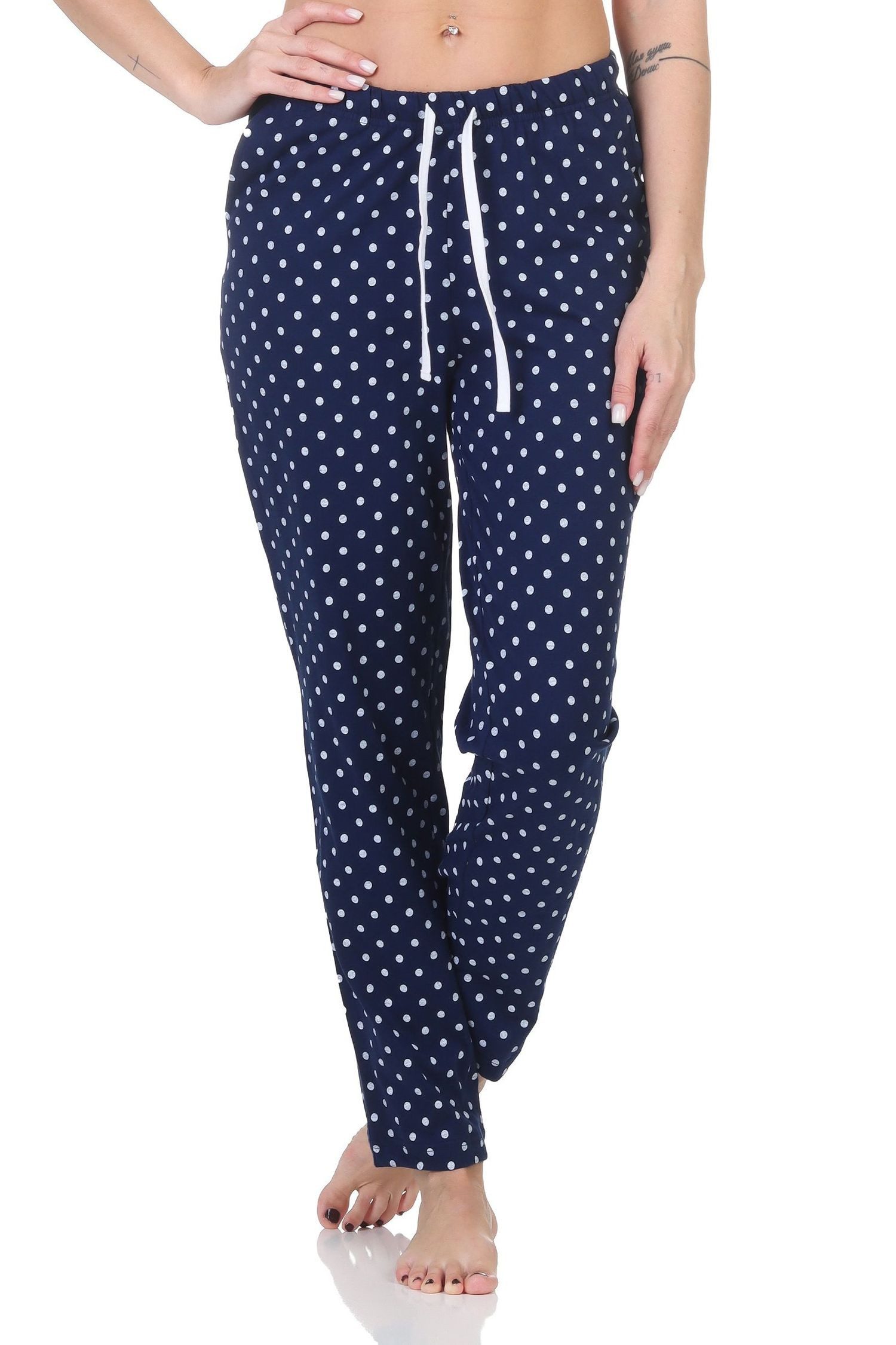 Normann Relaxanzug Damen Pyjama Hose lang Mix & Match - perfekt zu kombinieren – Bild 2 von 5