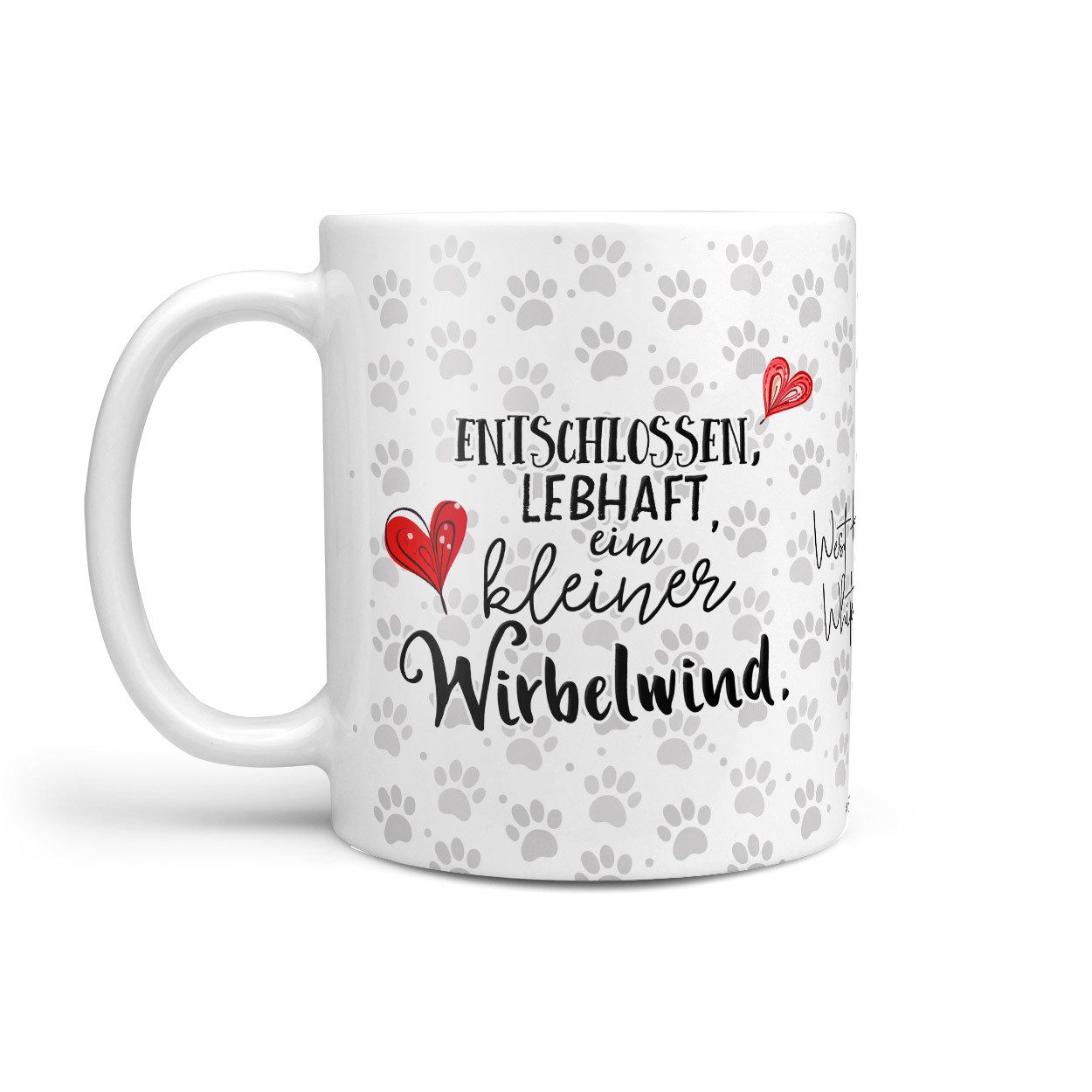 Sunnywall Tasse West Highland White Terrier - Hund Hunderasse - Geschenkidee, Keramik, inkl. Geschenkkarte