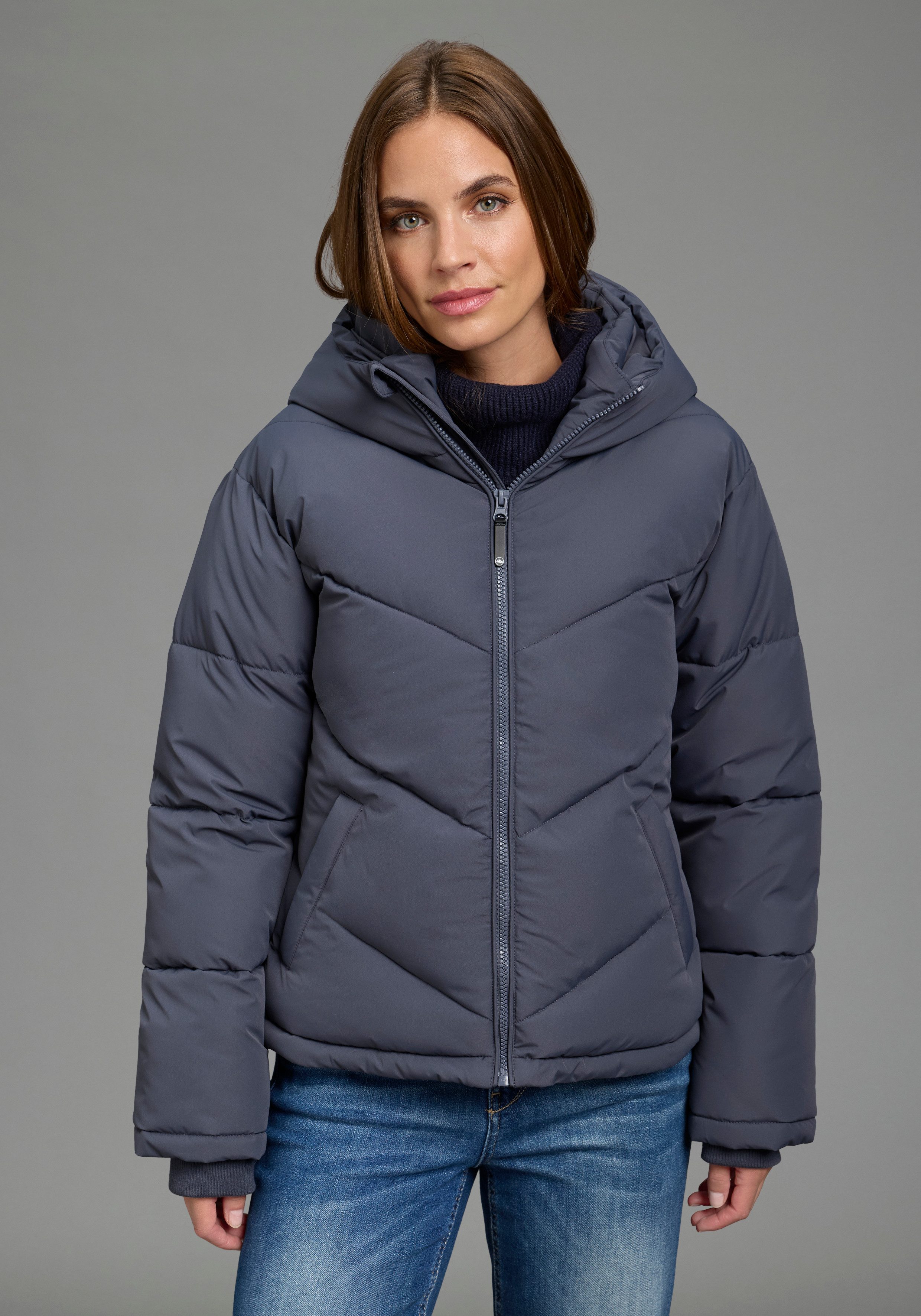 Polarino Steppjacke Puffer Jacke mit Kapuze, figurumspielend, wärmend. € 69,99, (€ 69,99 pro 1 Stk).