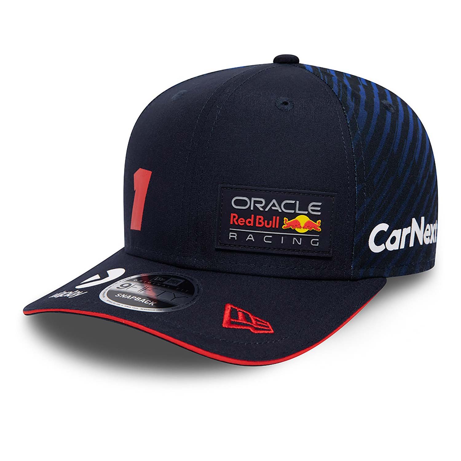 Red Bull Racing Snapback Cap New Era Cap "Max Verstappen" (blau) Größenvers günstig online kaufen