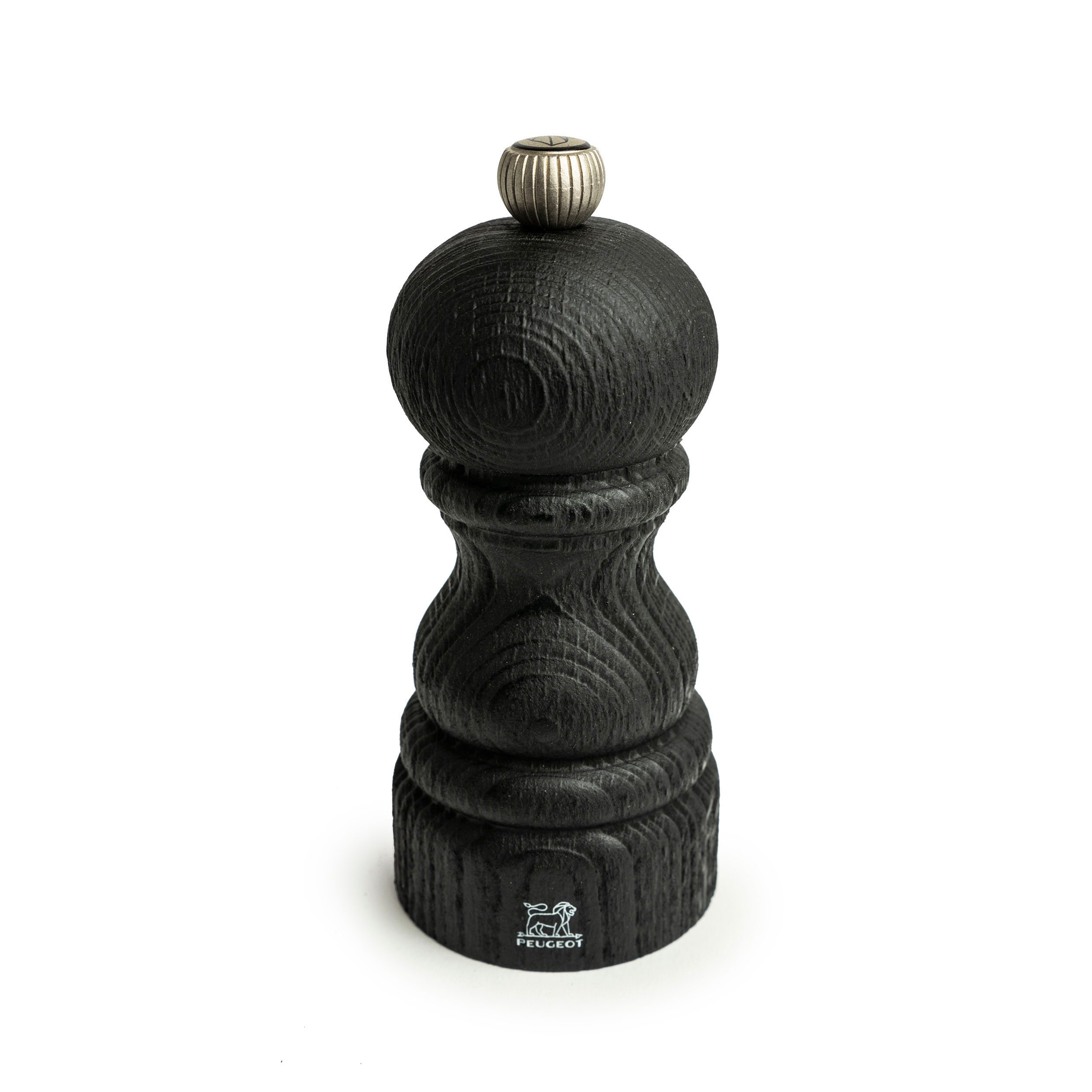 PEUGEOT Pfeffermühle PARIS NATURE BLACK 12cm Buchenholz Schwarz Stahlmahlwerk Manuell Manuell