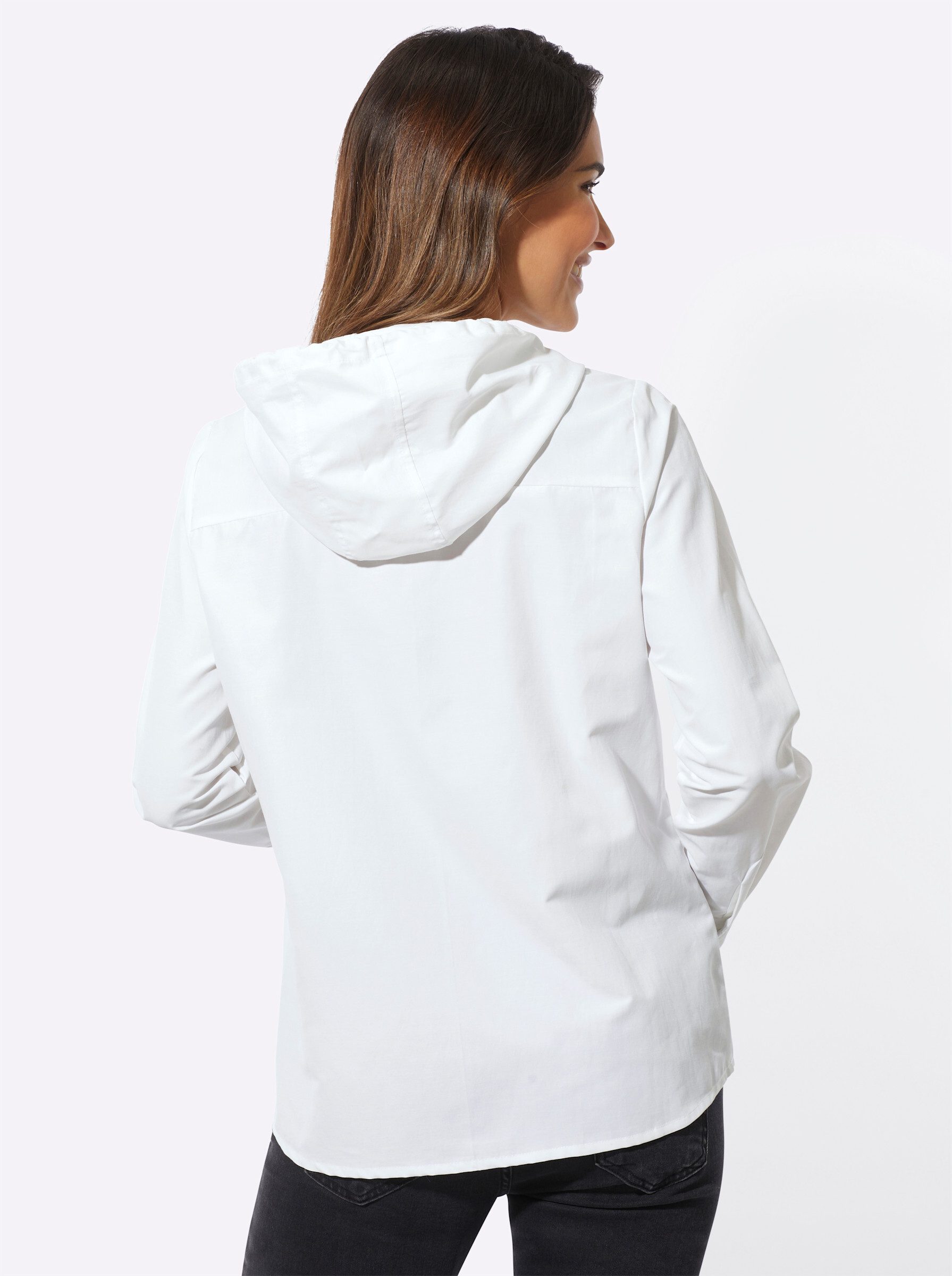 Sieh an! Klassische Bluse Langarmbluse günstig online kaufen